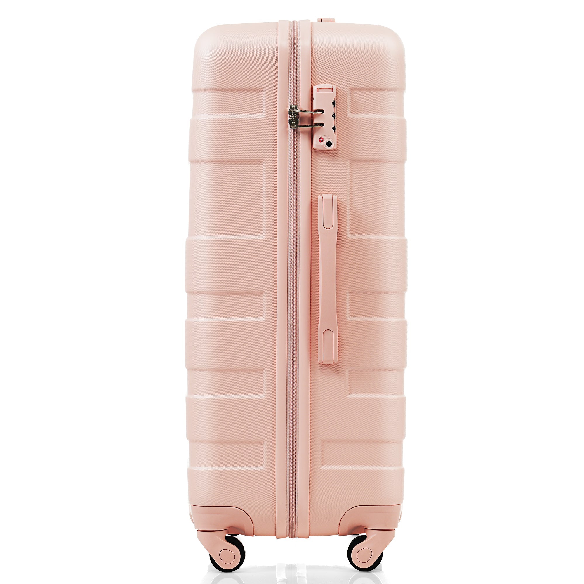Pink ABS Hardshell Durable Suitcase Set