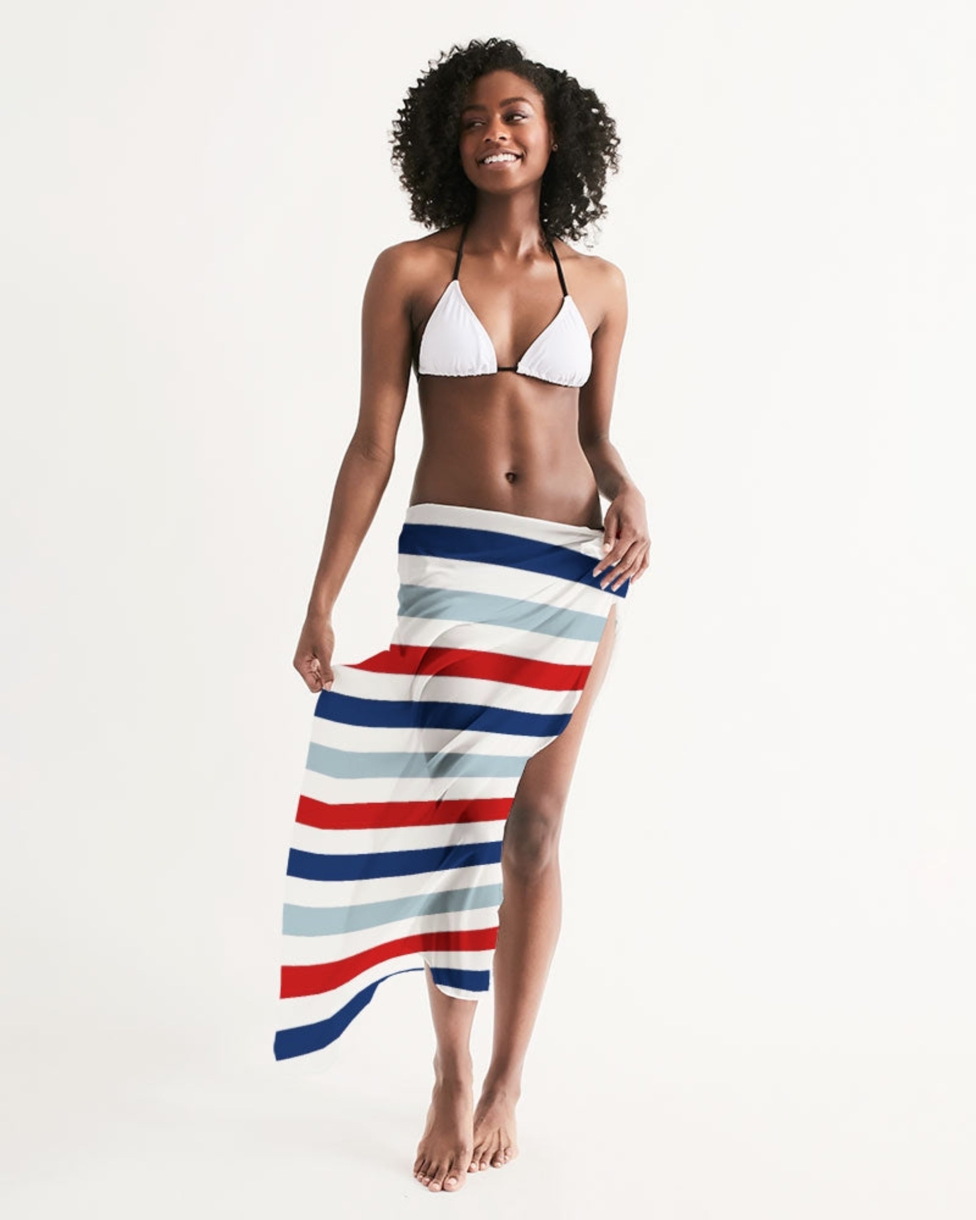 Red White and Blue Sarong 