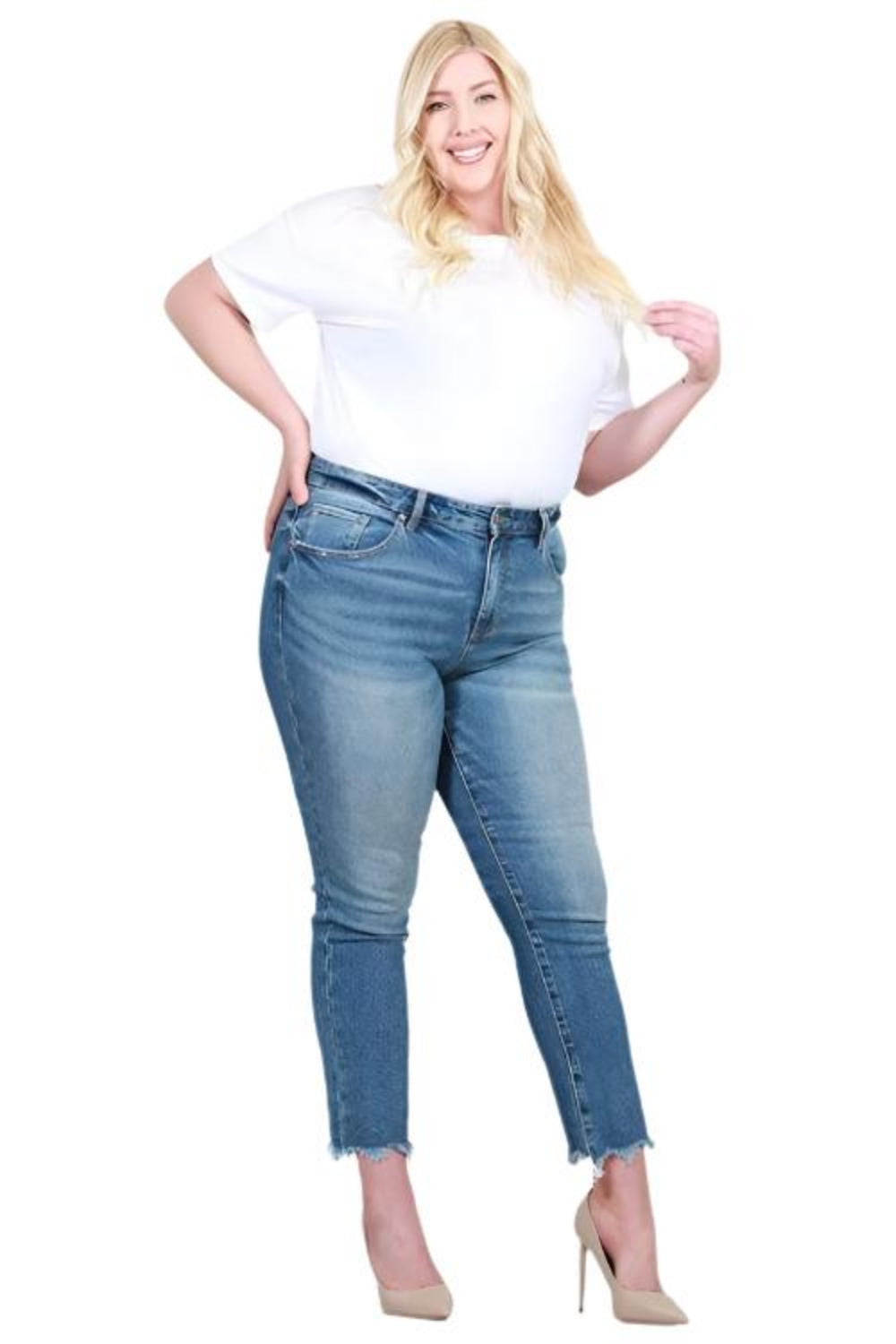 Plus Size Relaxed Skinny