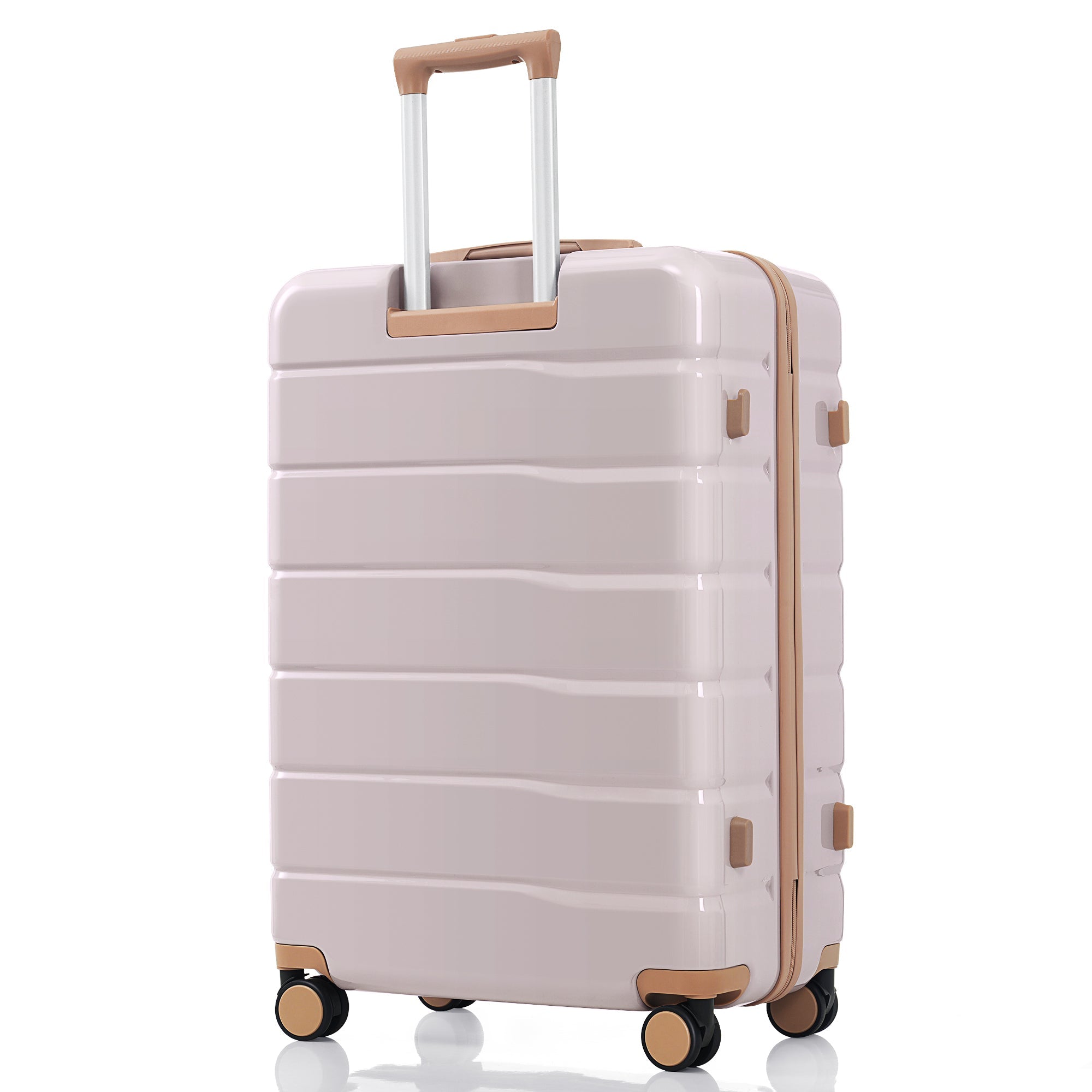  Premium ABS Three Piece TSA Lock Suitcase Ensemble