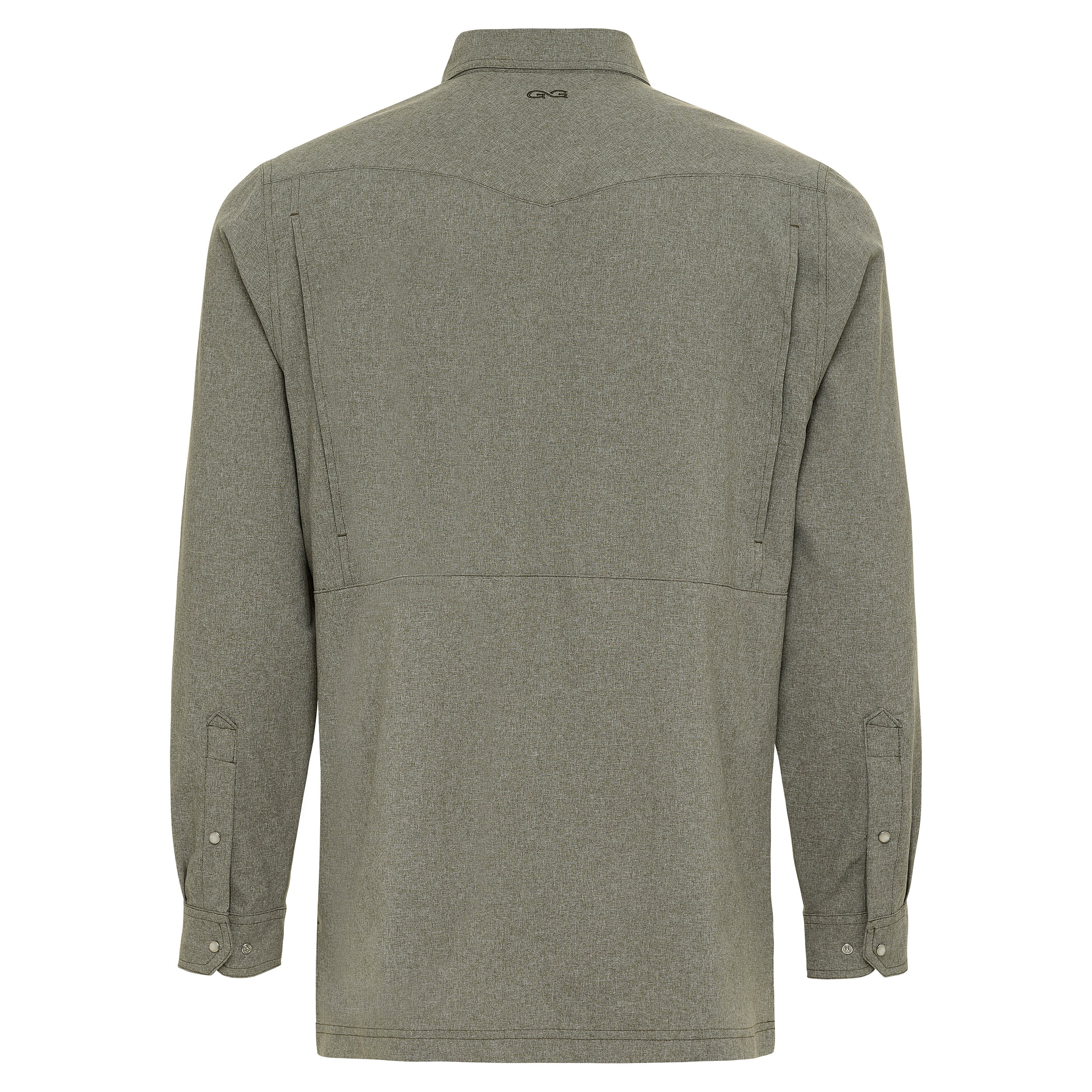 GameGuard Agave Pearl Snap Shirt Long Sleeve