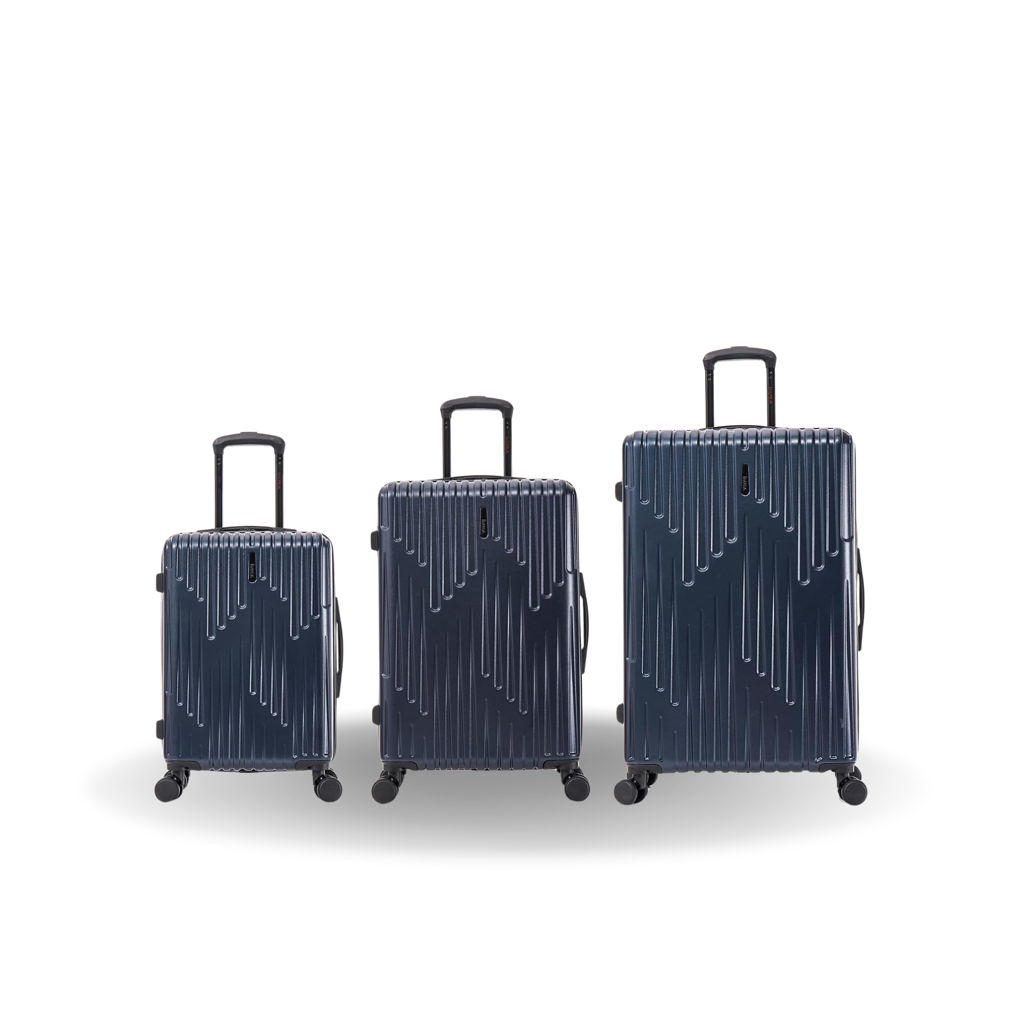 InUSA Luggage Drip 3 Piece Set 20"/24"/28" Spinner Suitcase Collection