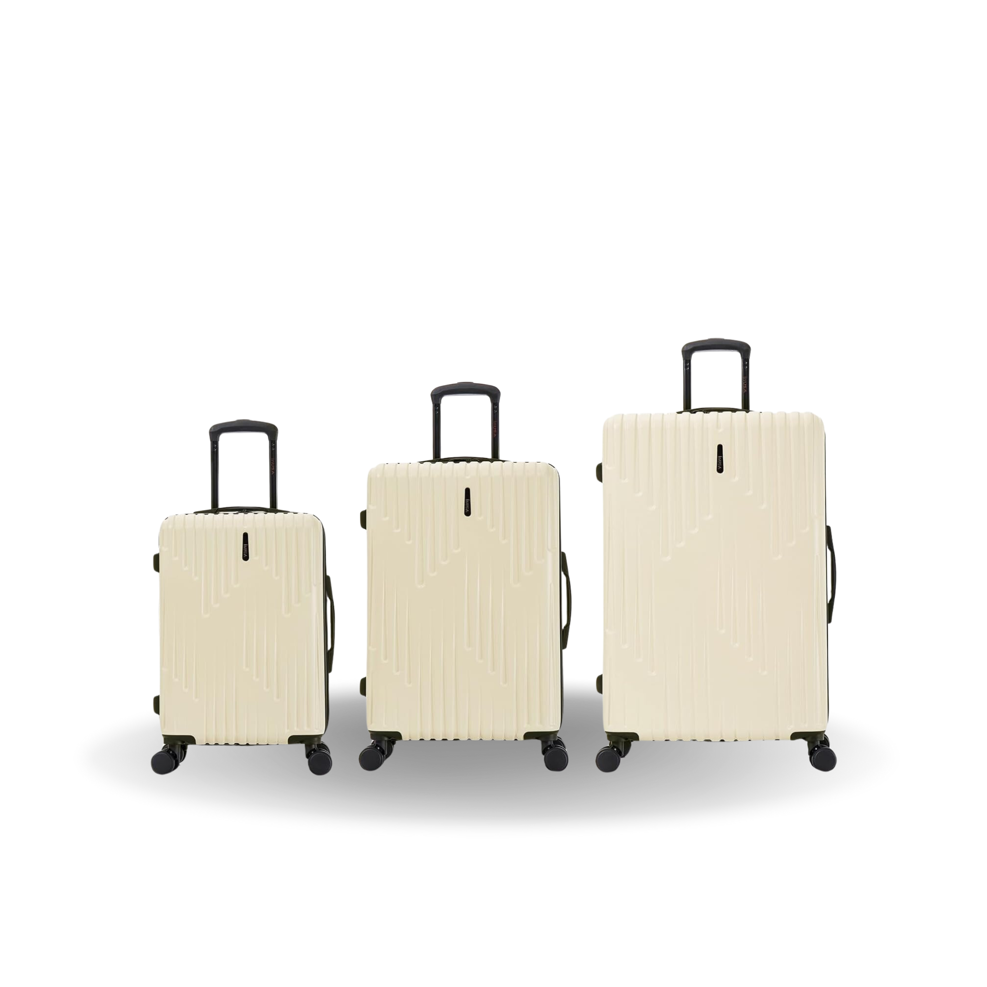 InUSA Luggage Drip 3 Piece Set 20"/24"/28" Spinner Suitcase Collection