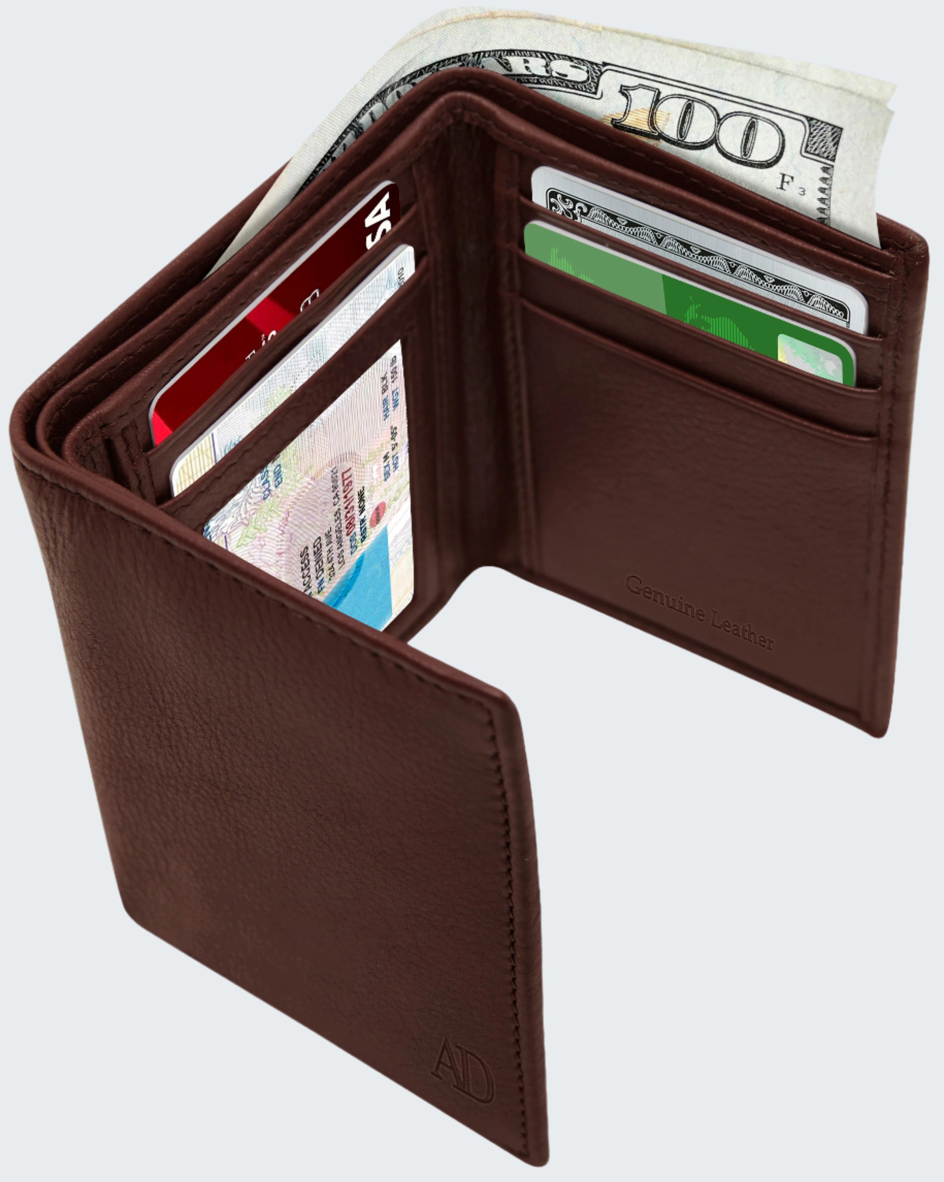 Leather Trifold Wallet