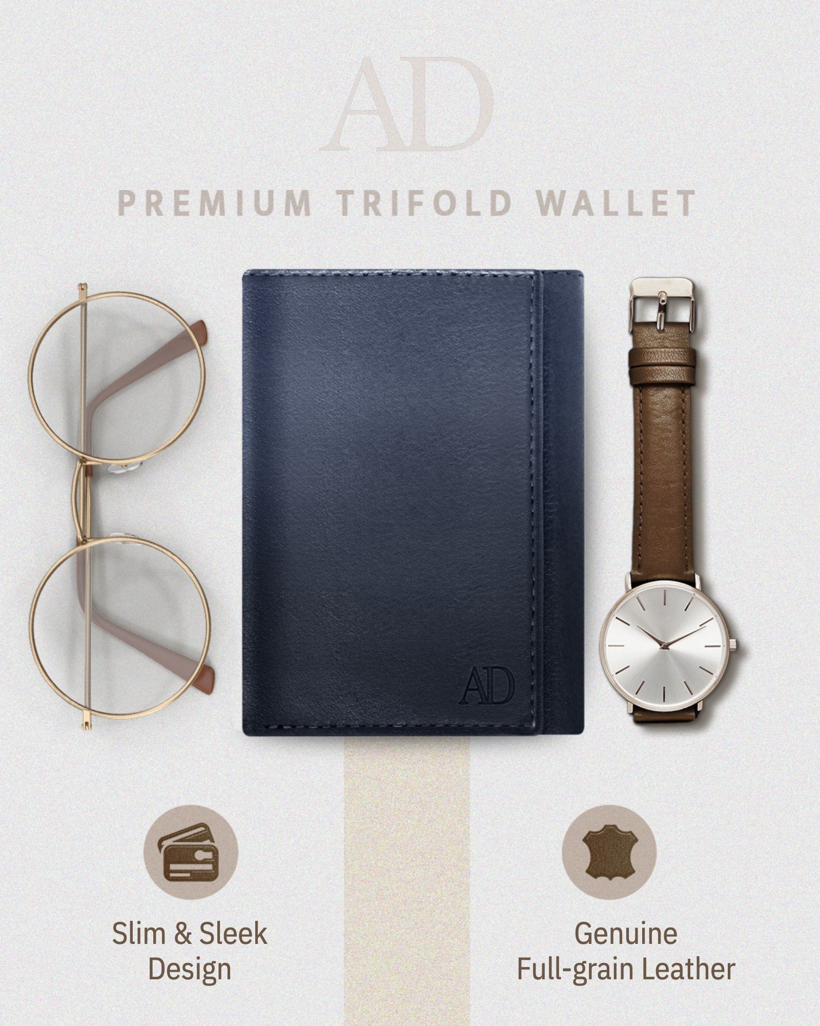 Trifold Wallet With ID Window
