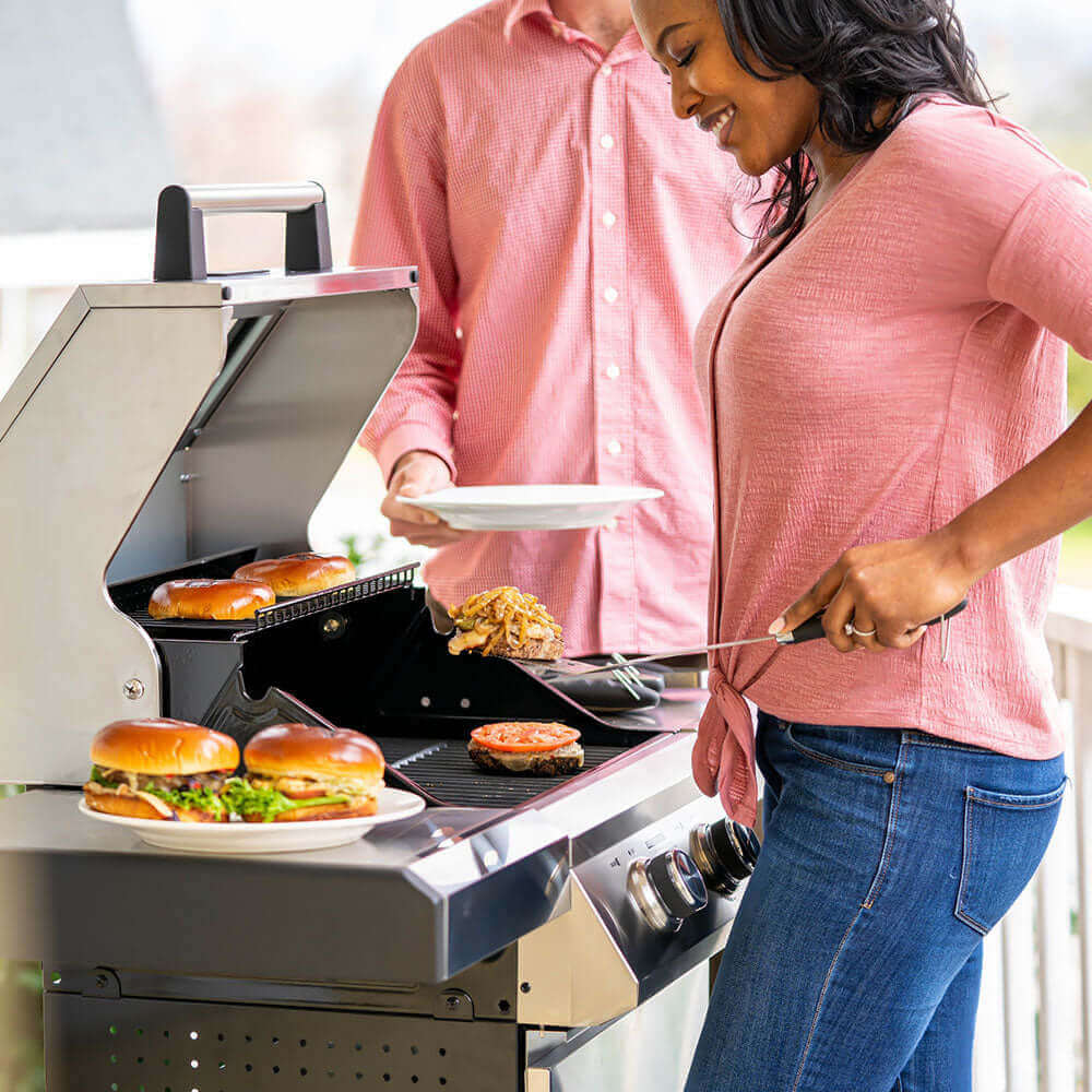 Classic 14633 - Stainless Propane Gas Grill