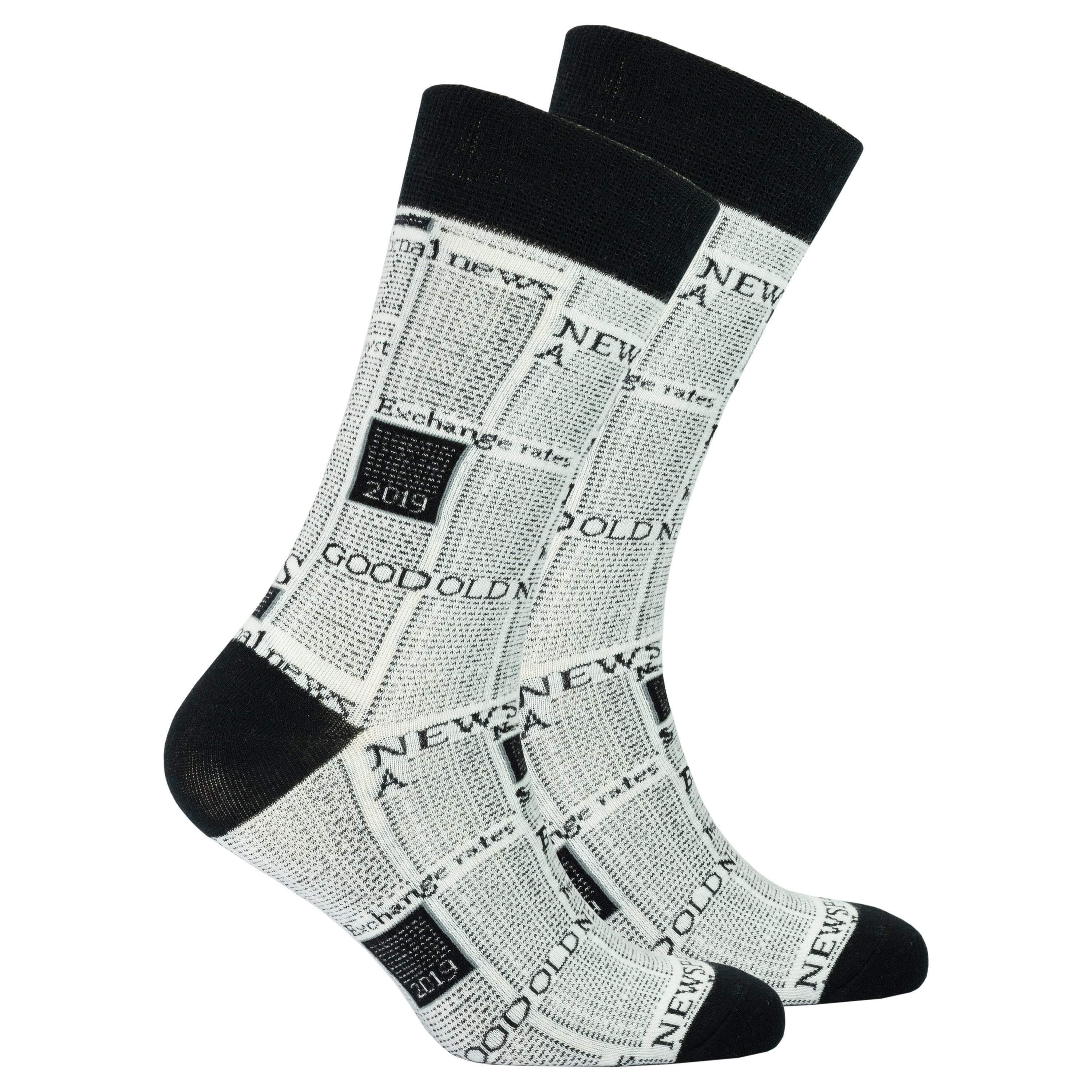 Newspaper Socks