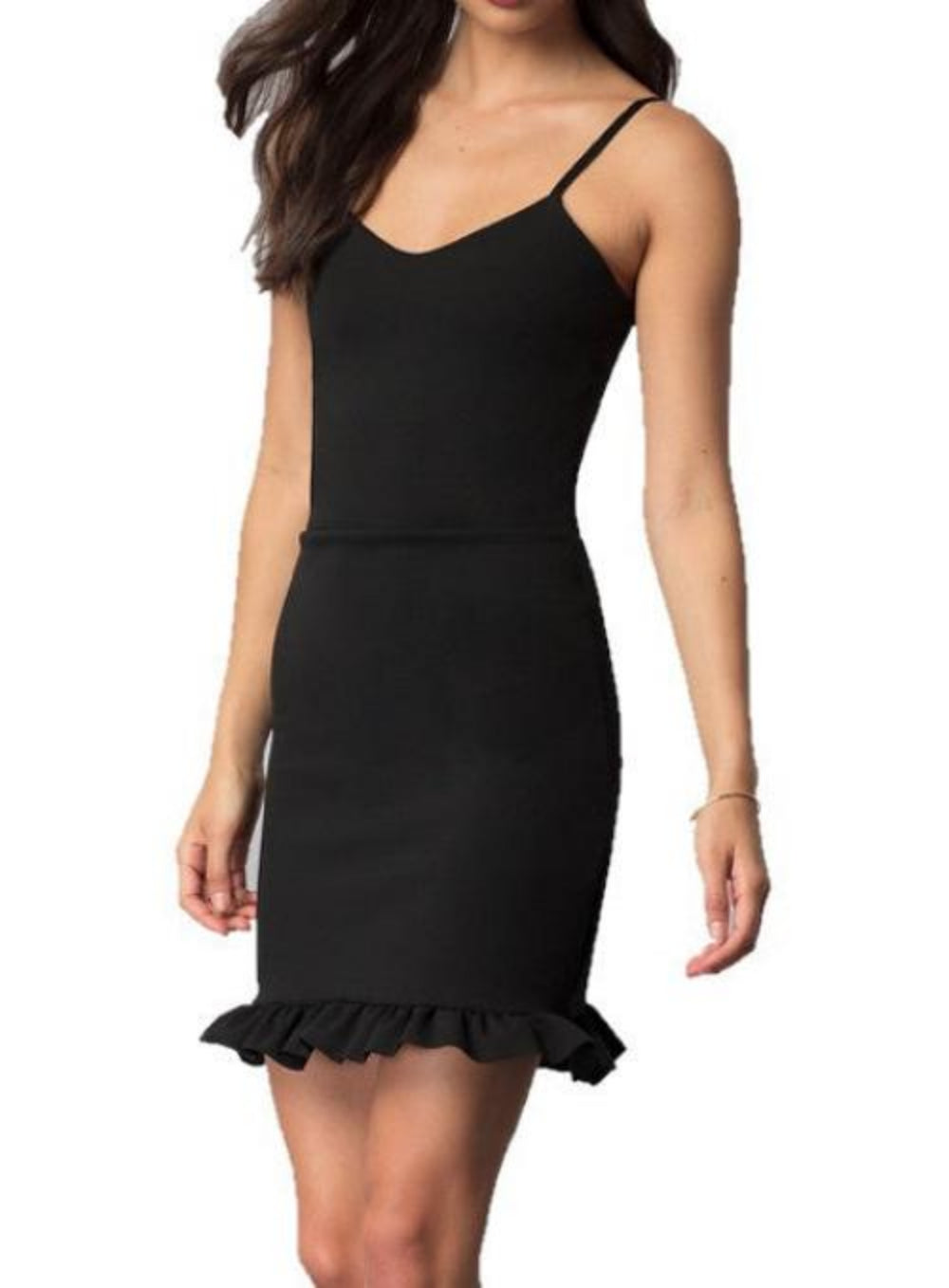 V-Neck Dress with Adjustable Straps