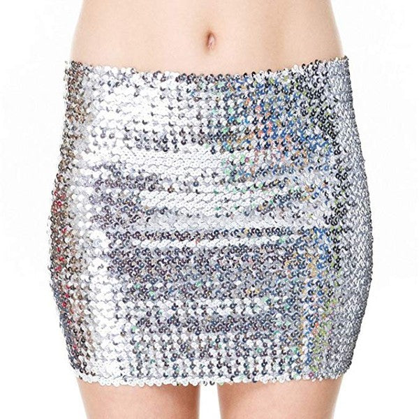 Sequin Mini Skirt