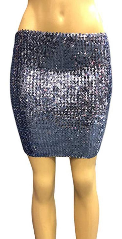 Sequin Mini Skirt