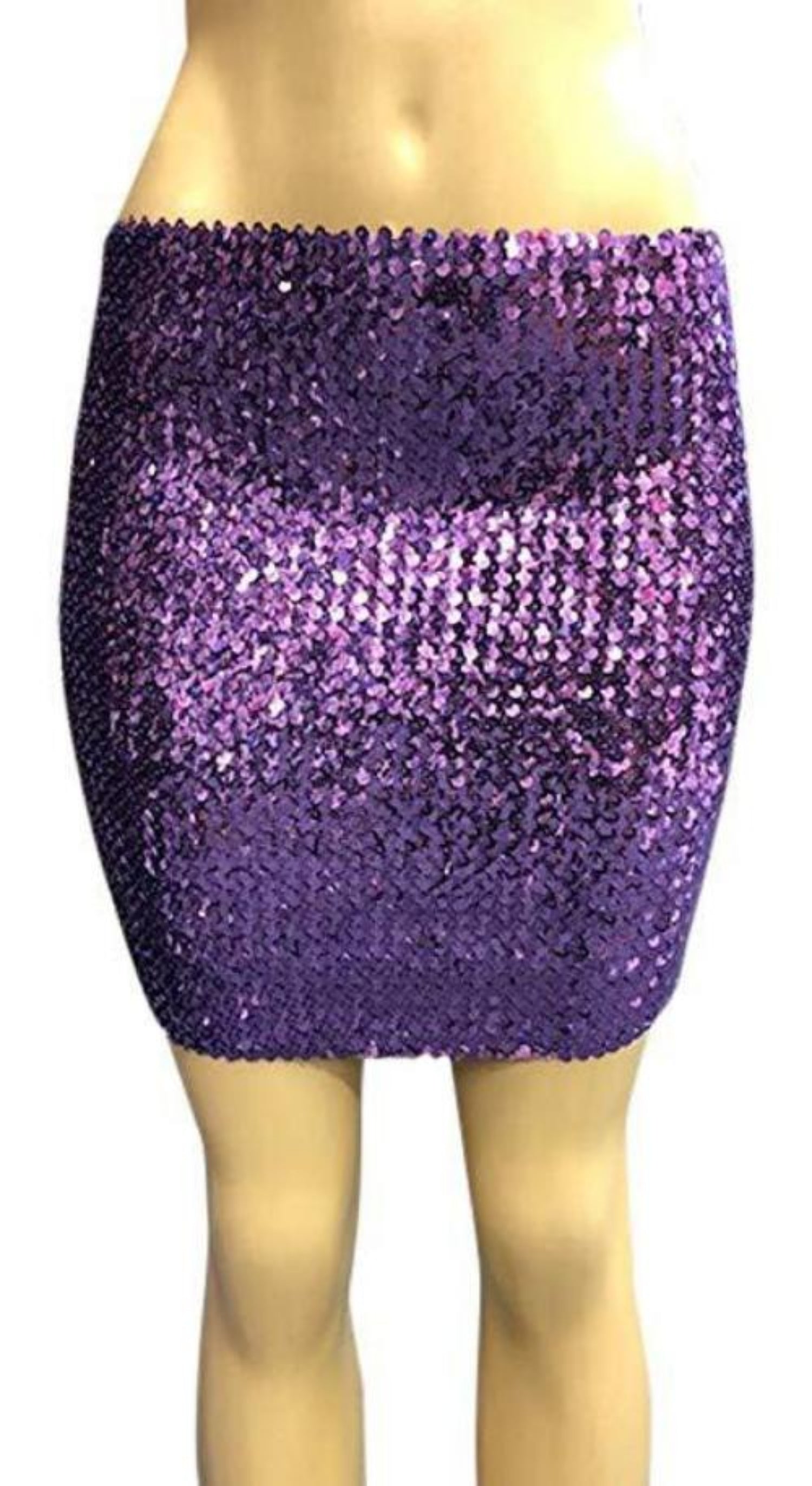 Sequin Mini Skirt