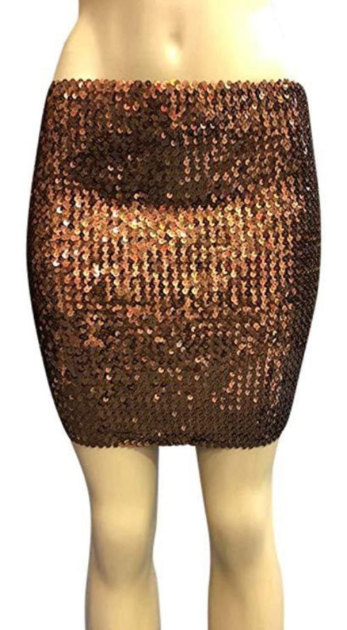 Sequin Mini Skirt