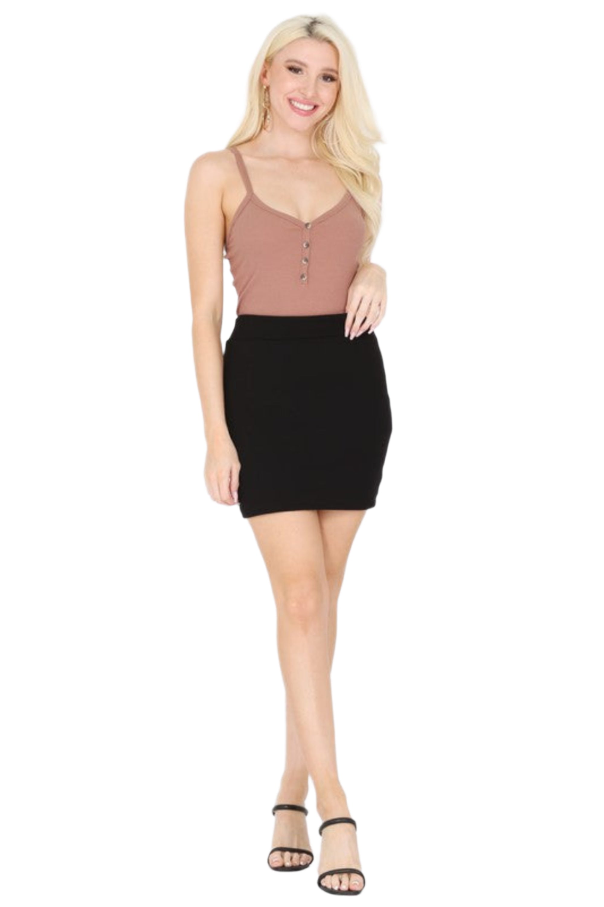 Women's Stretch Mini Skirt