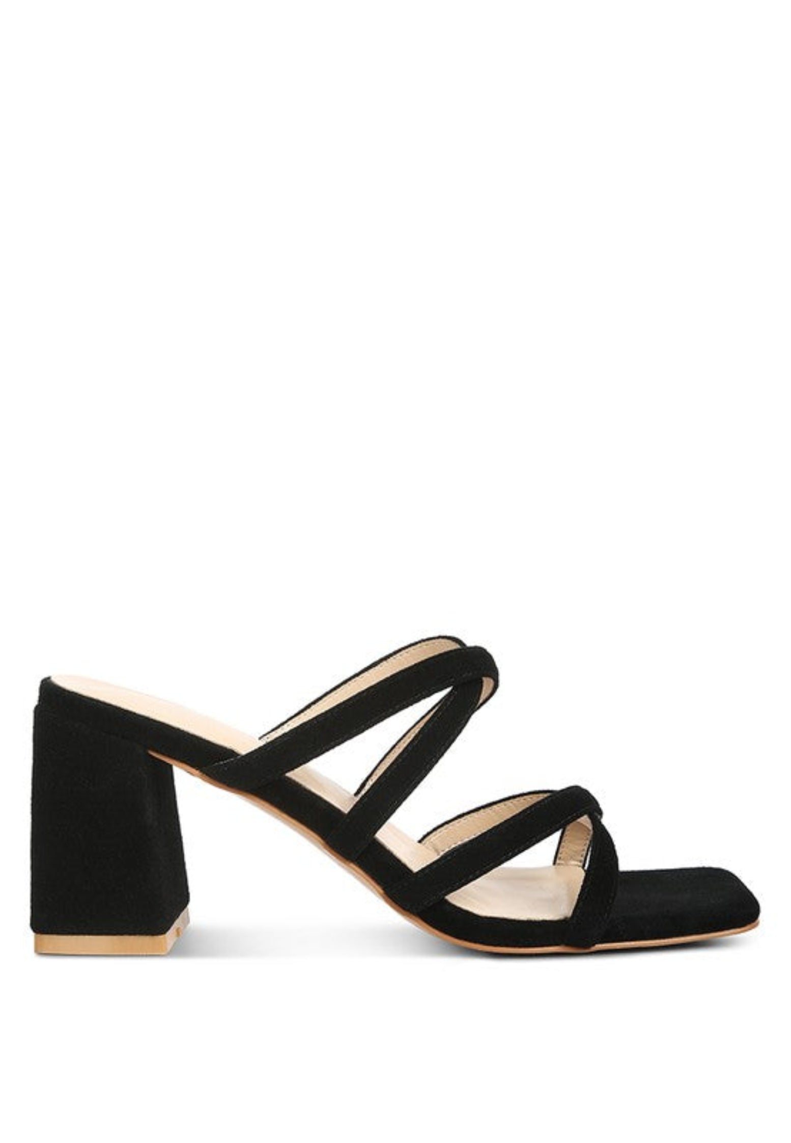 Valentina Strappy Block Heel Sandals