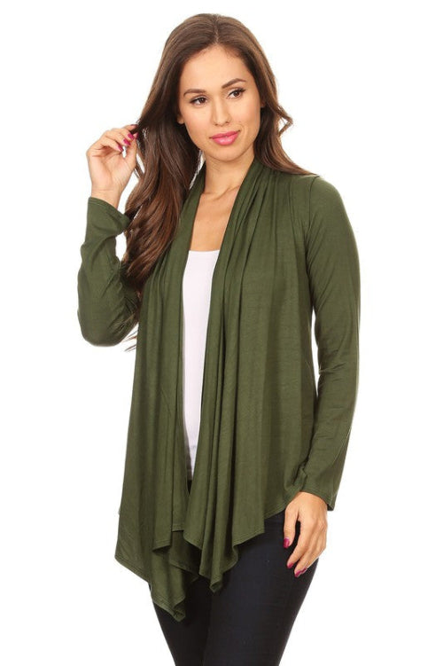 green sweater