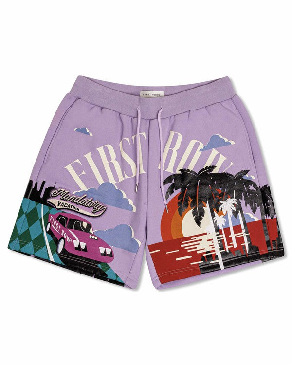 MANDATORY VACATION   GRAPHIC  SHORTS - Sun of the Beach Boutique
