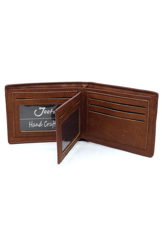 Bi-fold Mens Wallet - Sun of the Beach Boutique