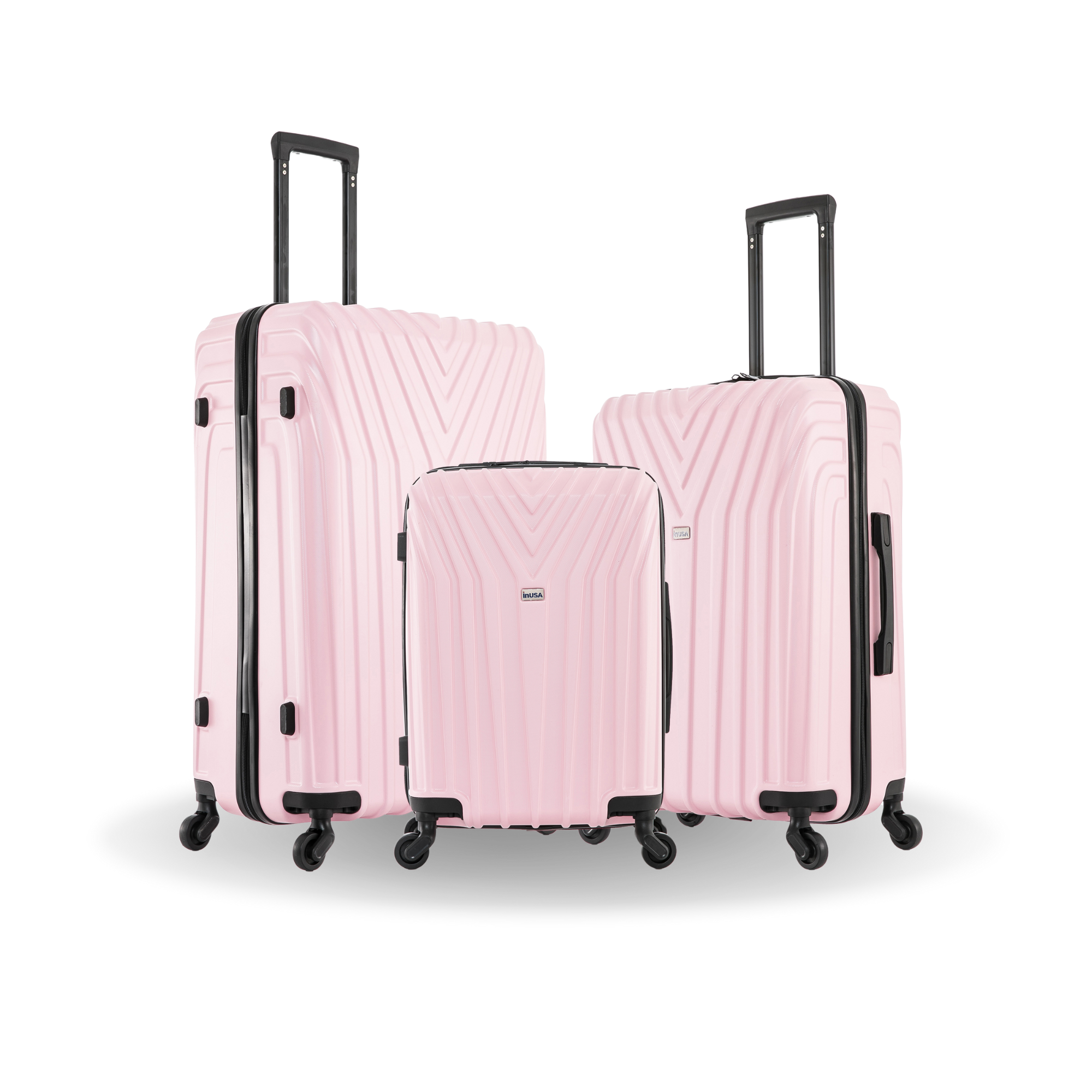 InUSA Luggage Vasty 3 Piece Set 20"/24"/28" Spinner Suitcase Collection