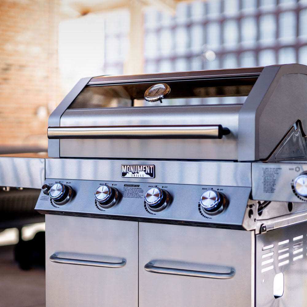 Monument Grill Stainless Natural/Propane Gas Grill