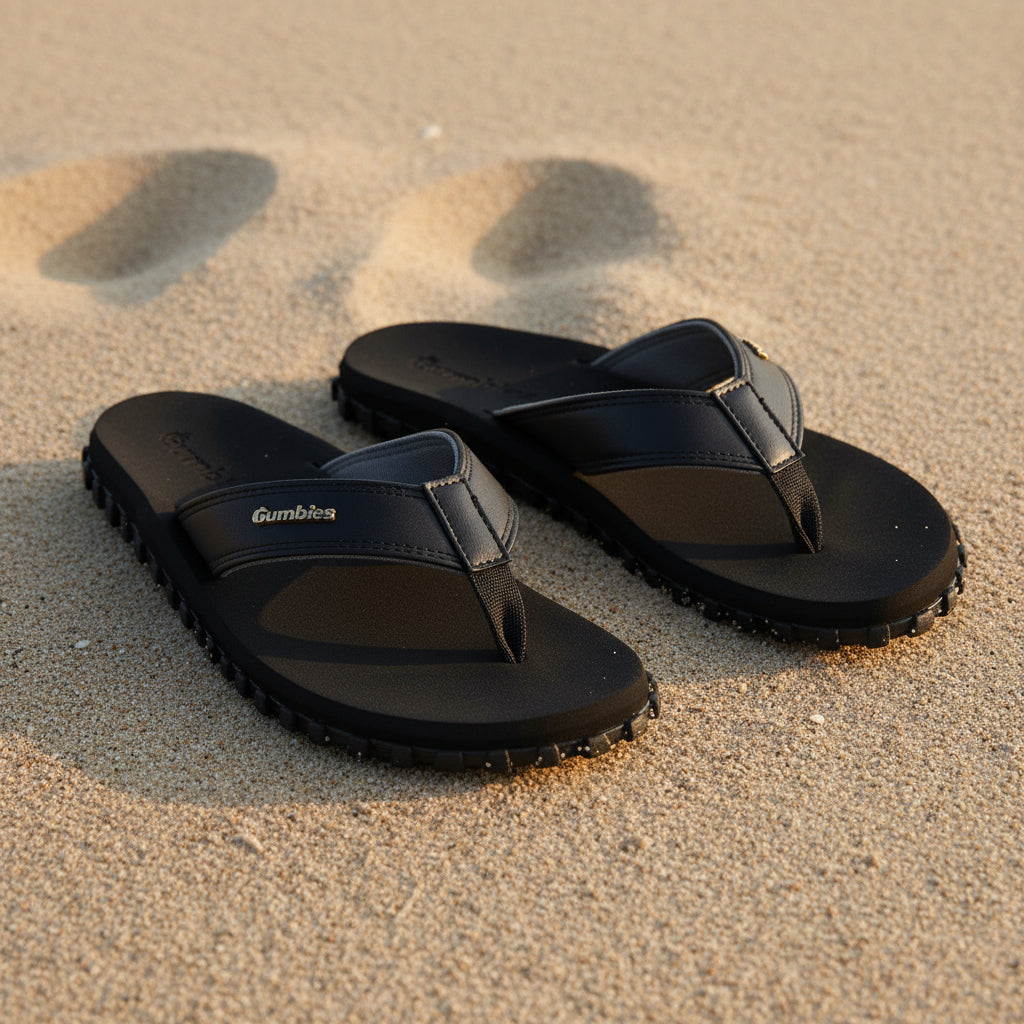 Vegovert Flip-Flops - Men's - Black