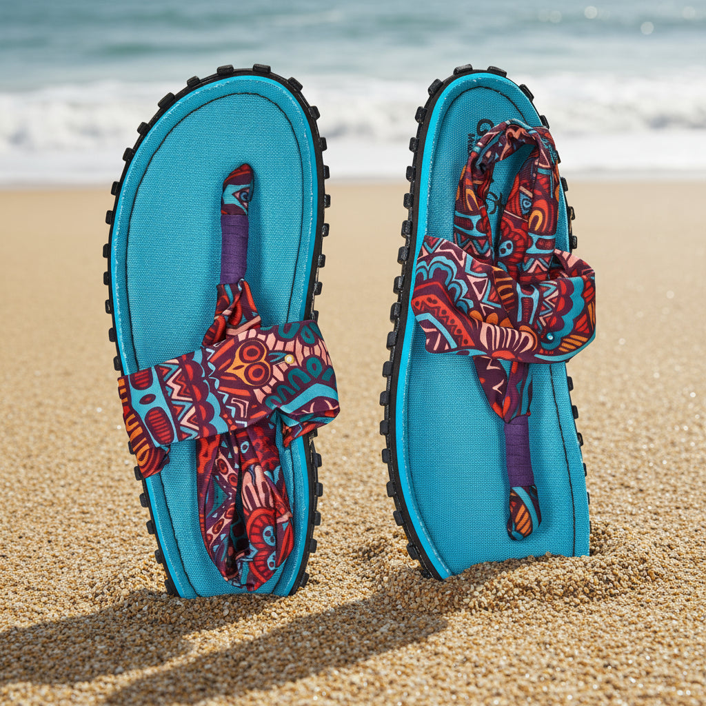 Slingbacks - Women's - Turquoise Vintage