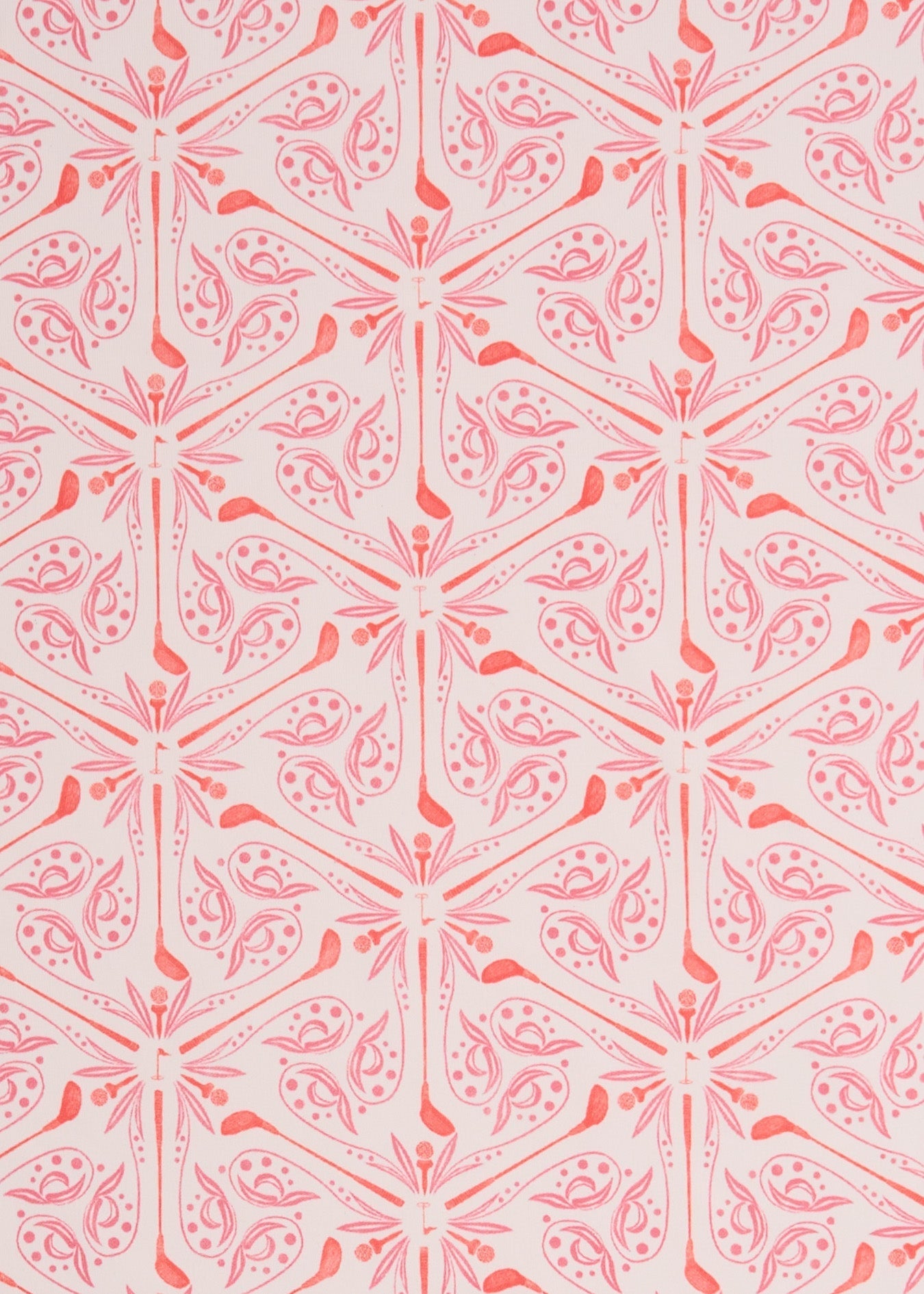 Patterned design with pink and white colors on a geometric background