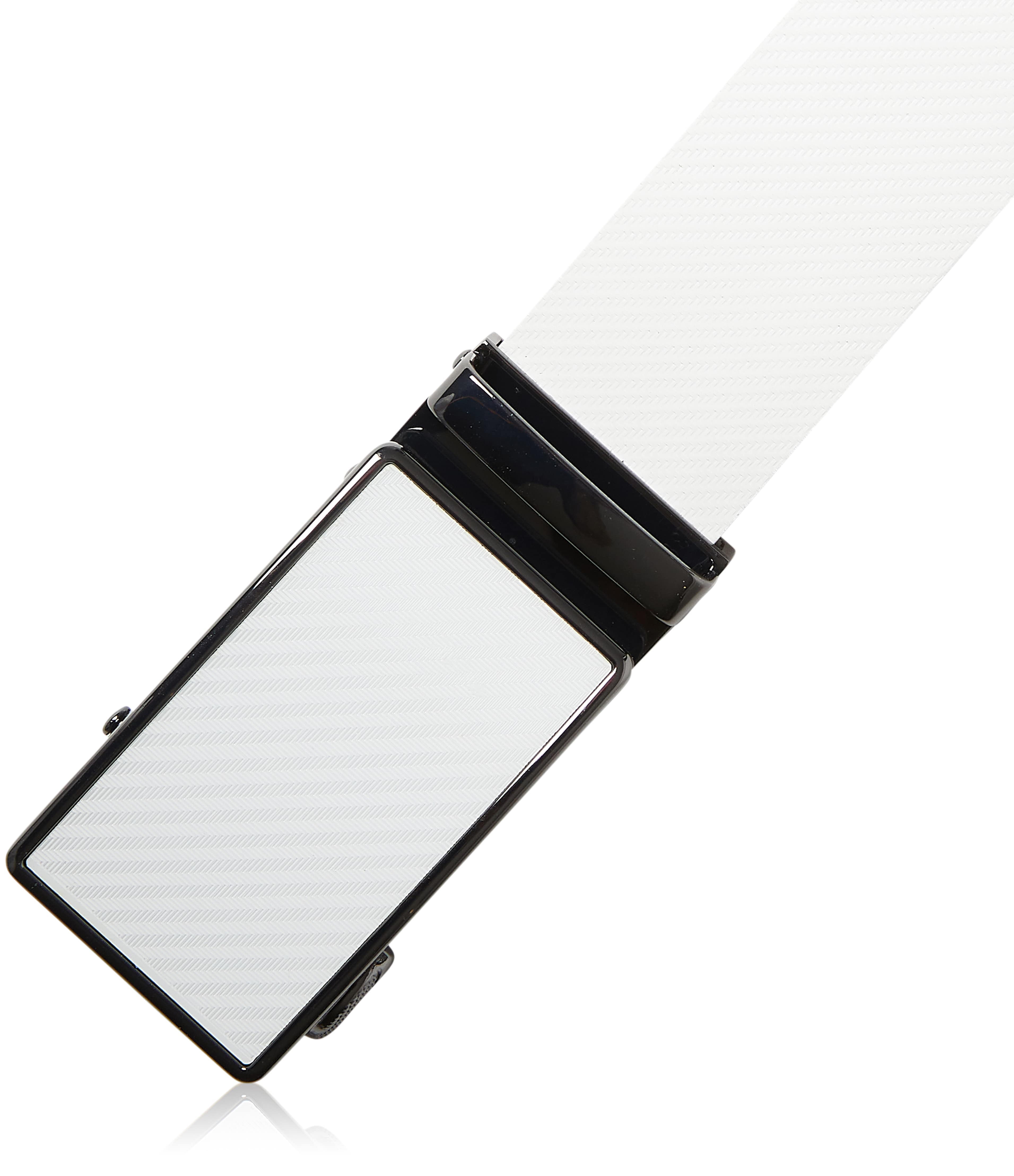 Rectangular light panel with a black frame on a white background