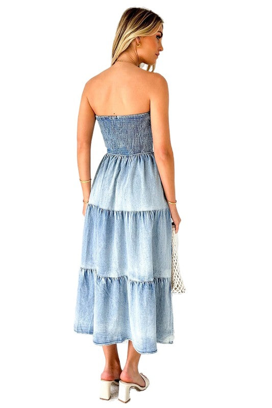 Annie Wear Cargo Denim Mini Skirt