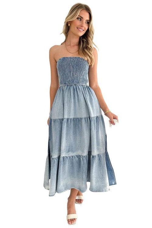 Caribbean Denim Dress