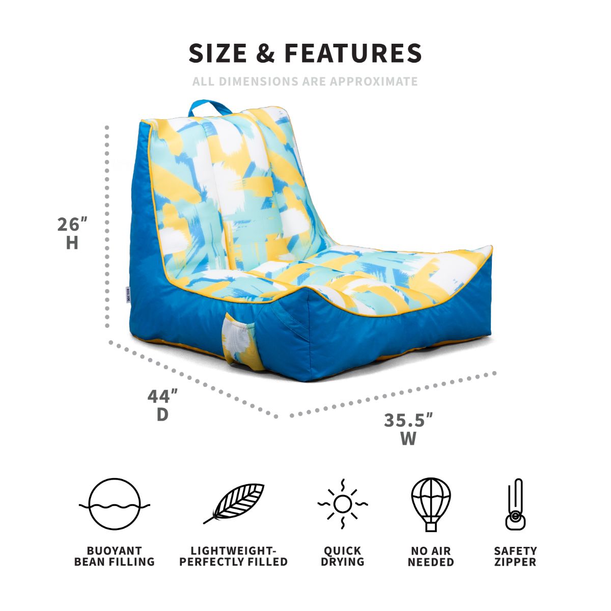 Big Joe's Captain's Pool Float