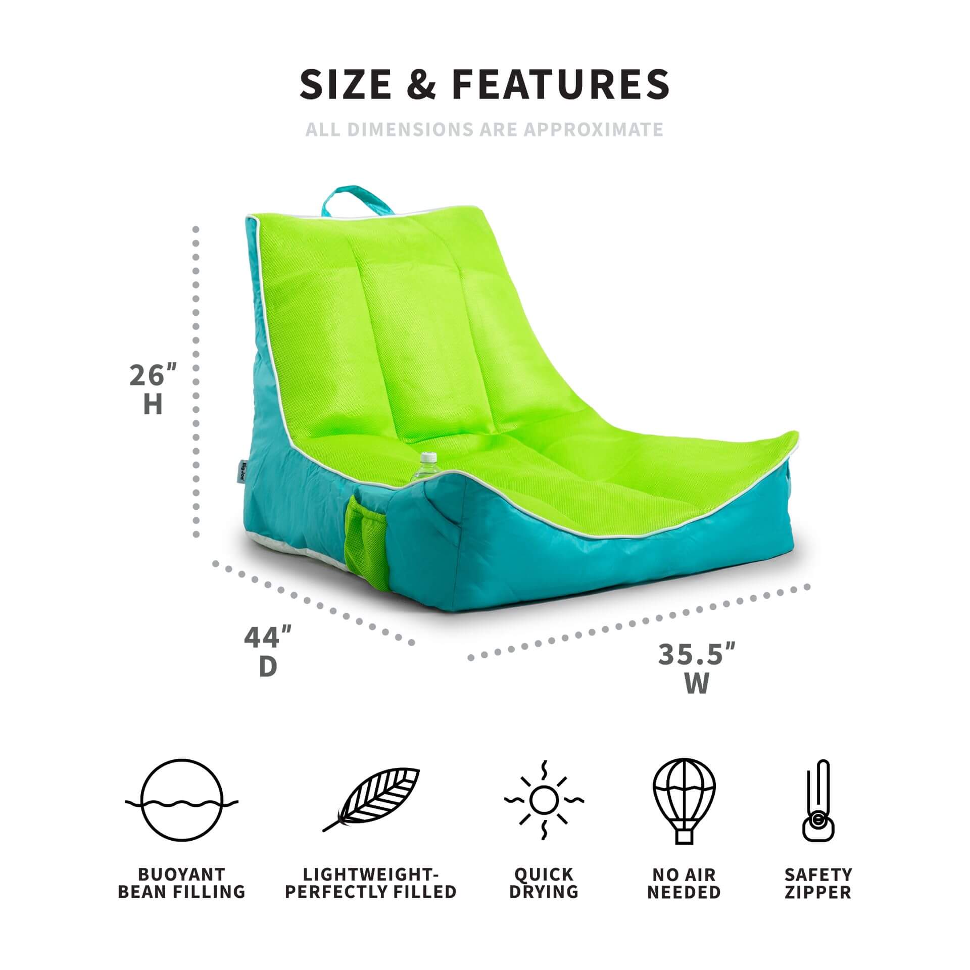 Big Joe's Captain's Pool Float