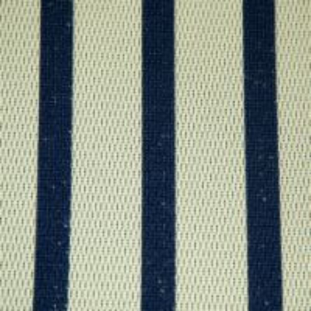 Textile with blue and white vertical stripes