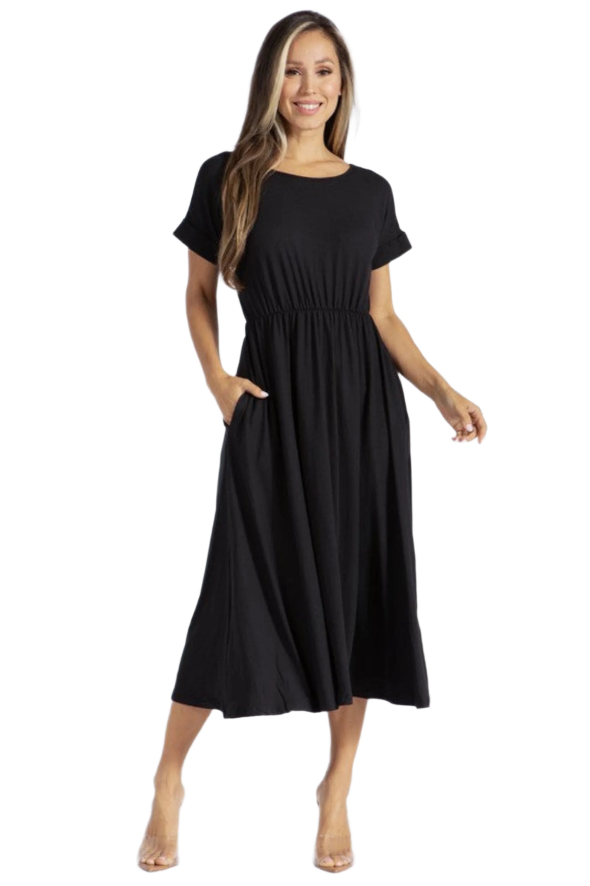 Backless Knot  Straps Dress