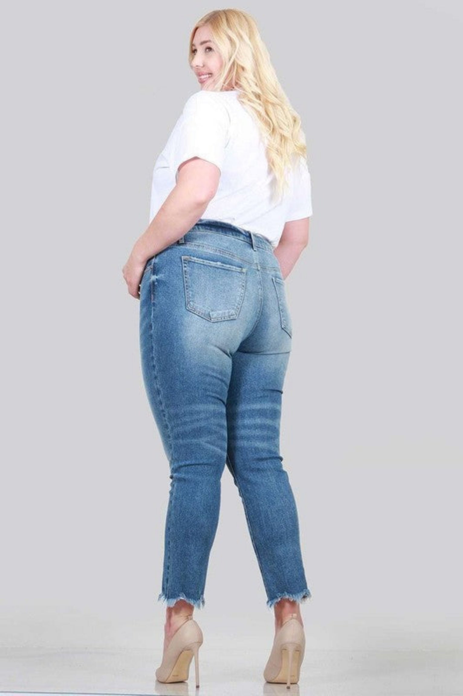 Plus Size Relaxed Skinny