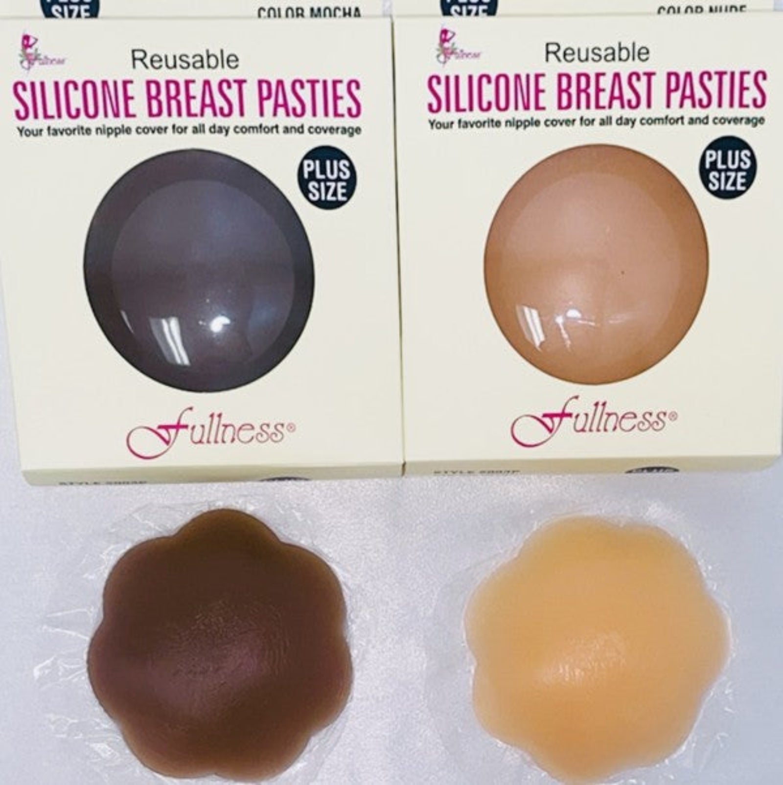 Plus Size Silicone Nipple Cover