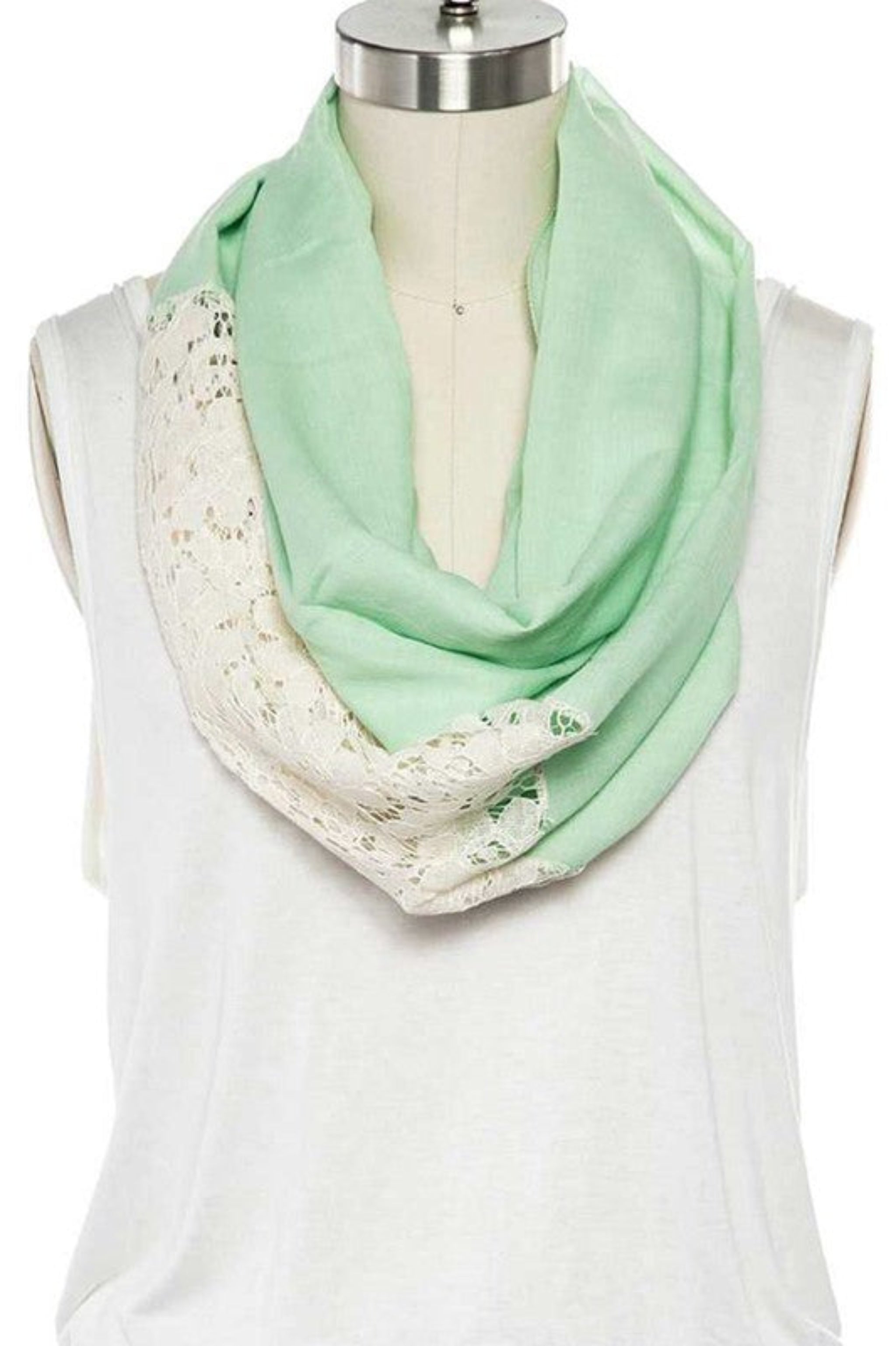 green scarf