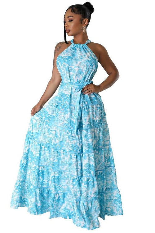 Caribbean Long Maxi Dresses
