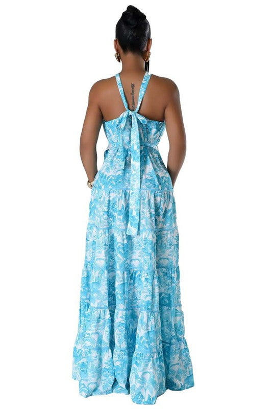 Caribbean Long Maxi Dresses