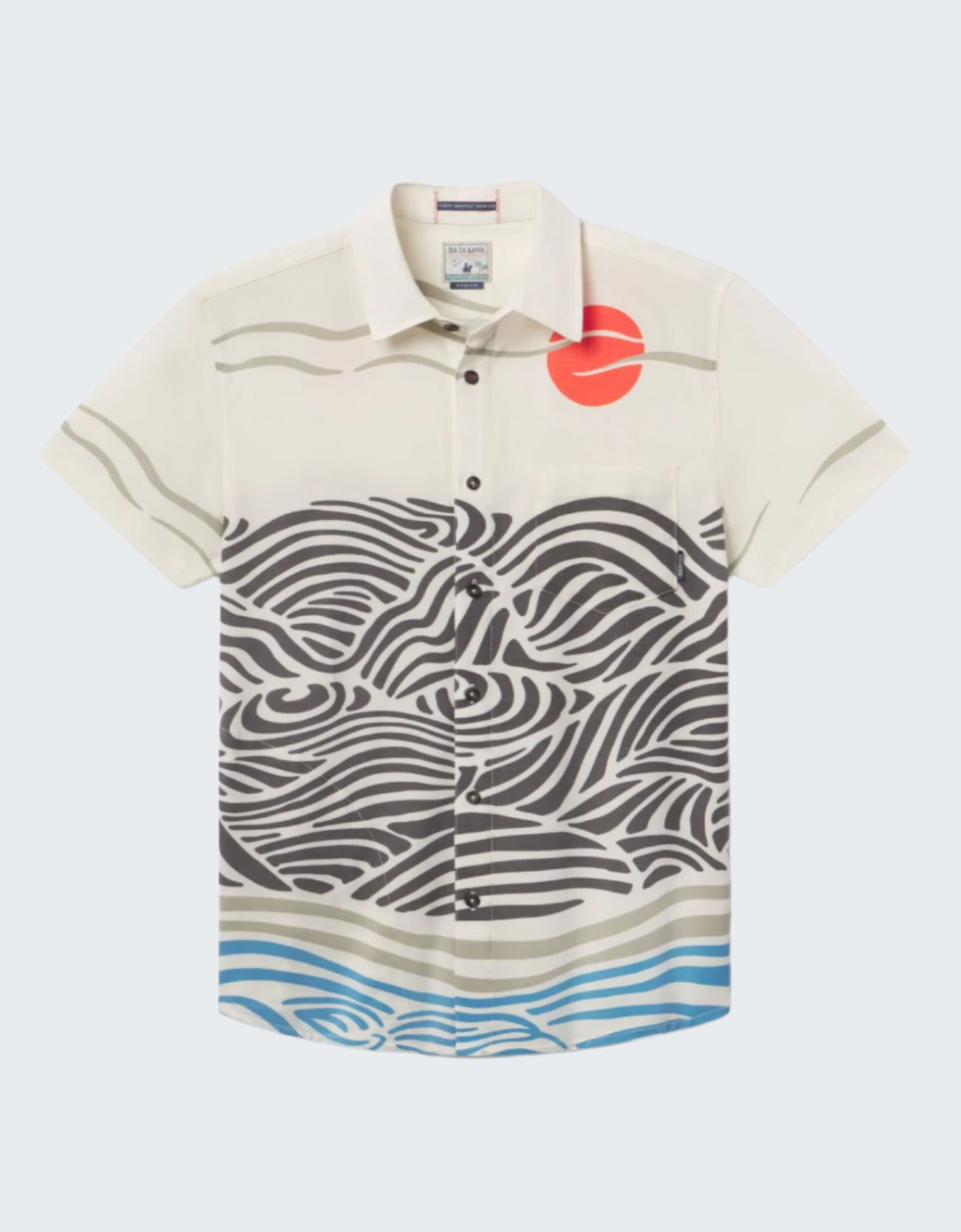 Red Sun Over Black Hills Vagabond Button Up