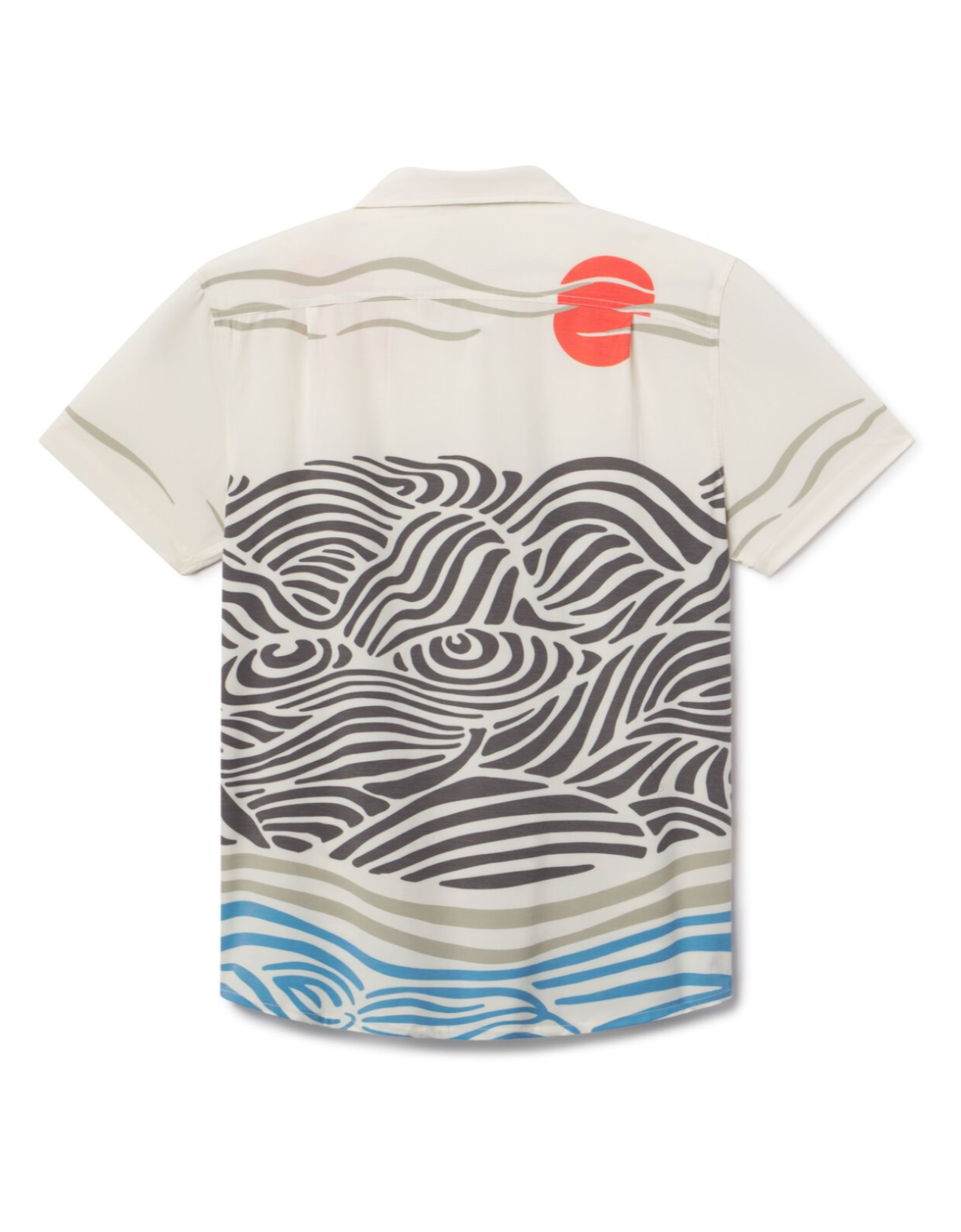 Red Sun Over Black Hills Vagabond Button Up