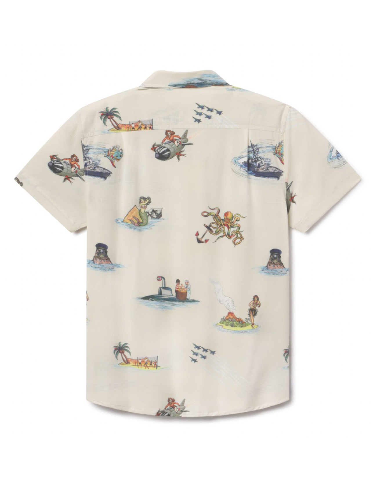 Sailor Stories Cream Vagabond Button Up