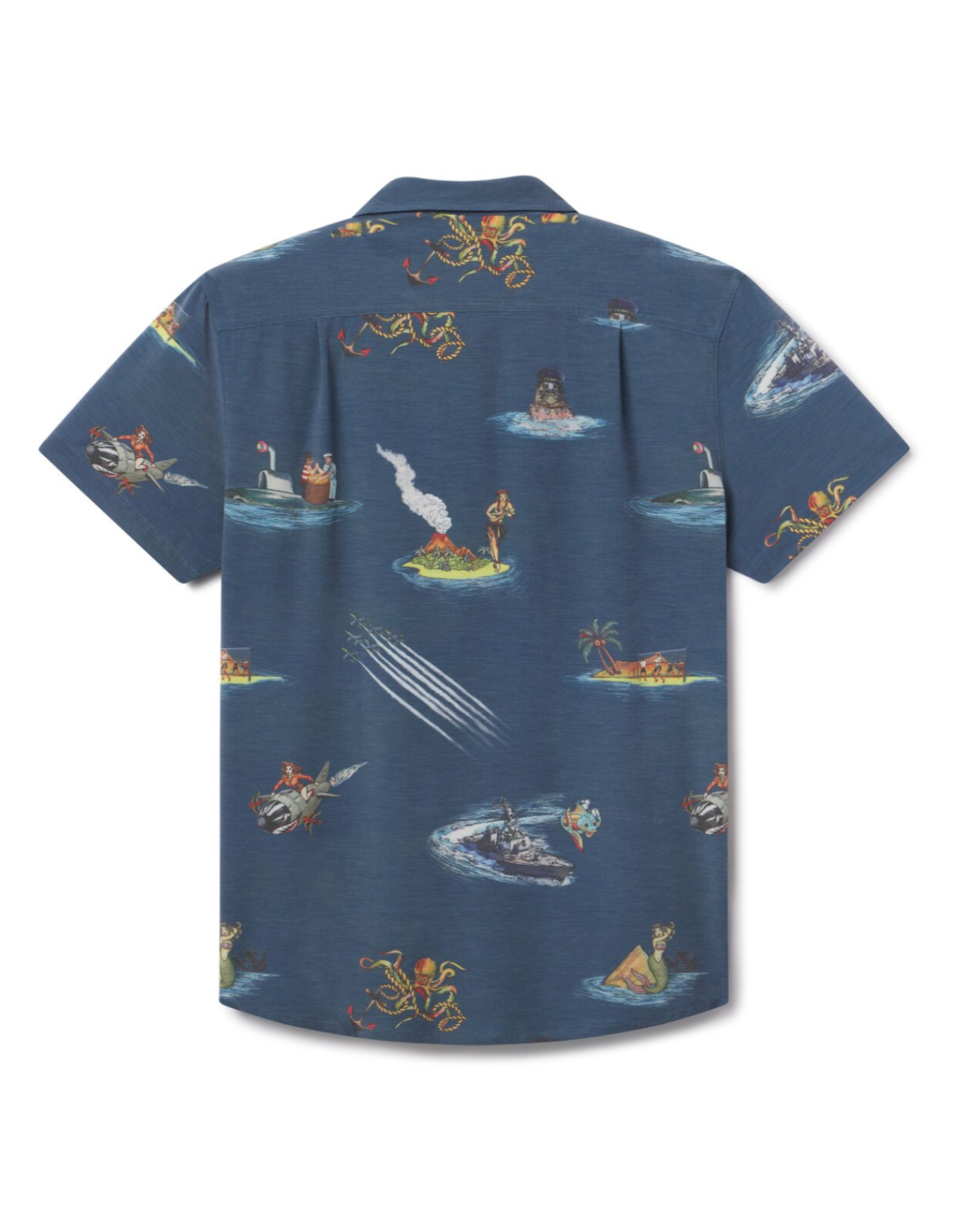 Sailor Stories Navy Vagabond Button Up