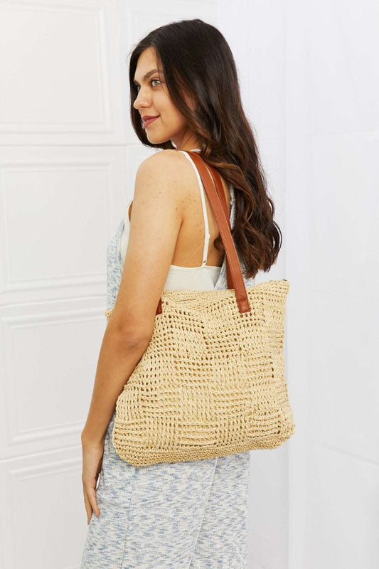 Fame Picnic Date Straw Tote Bag - Sun of the Beach Boutique