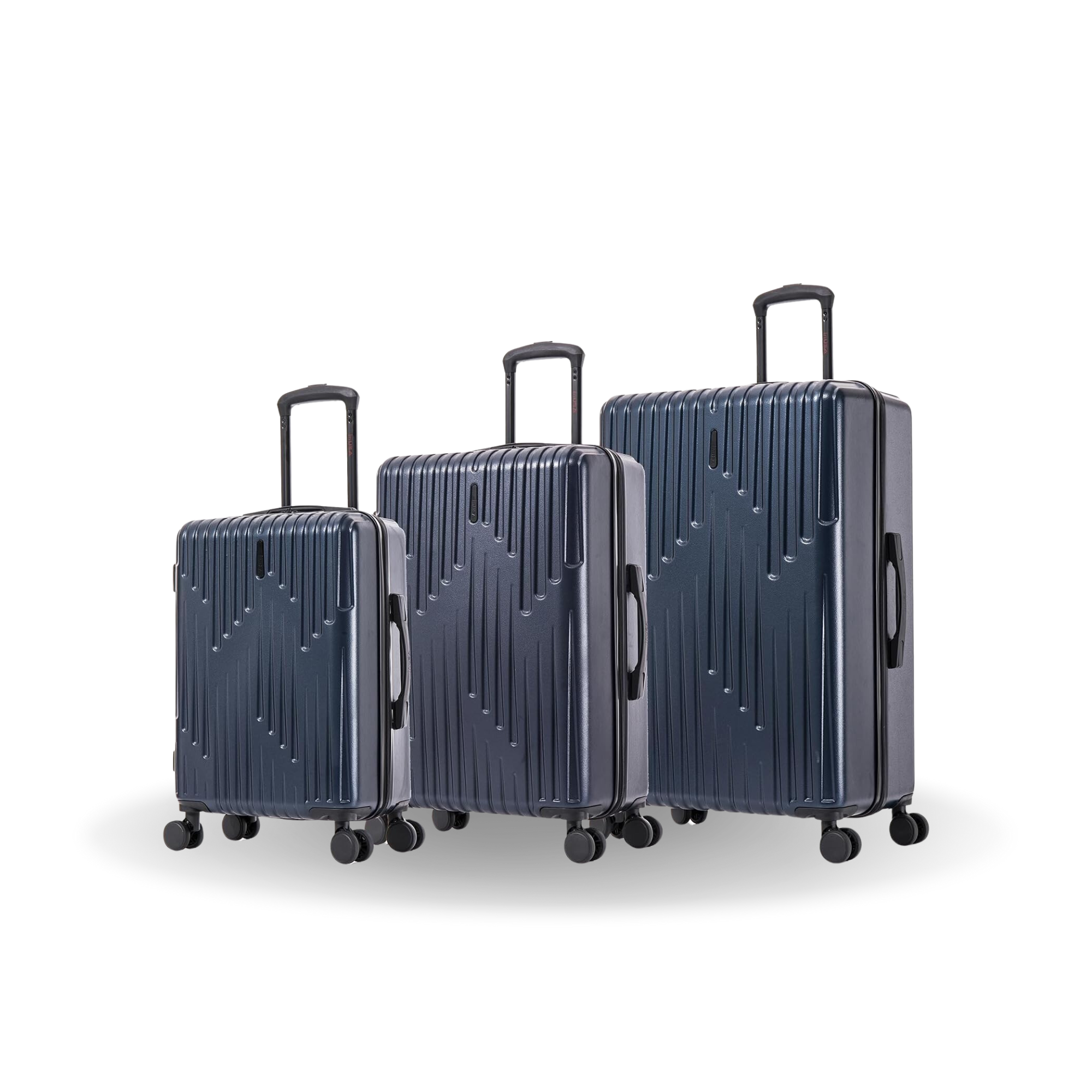 InUSA Luggage Drip 3 Piece Set 20"/24"/28" Spinner Suitcase Collection