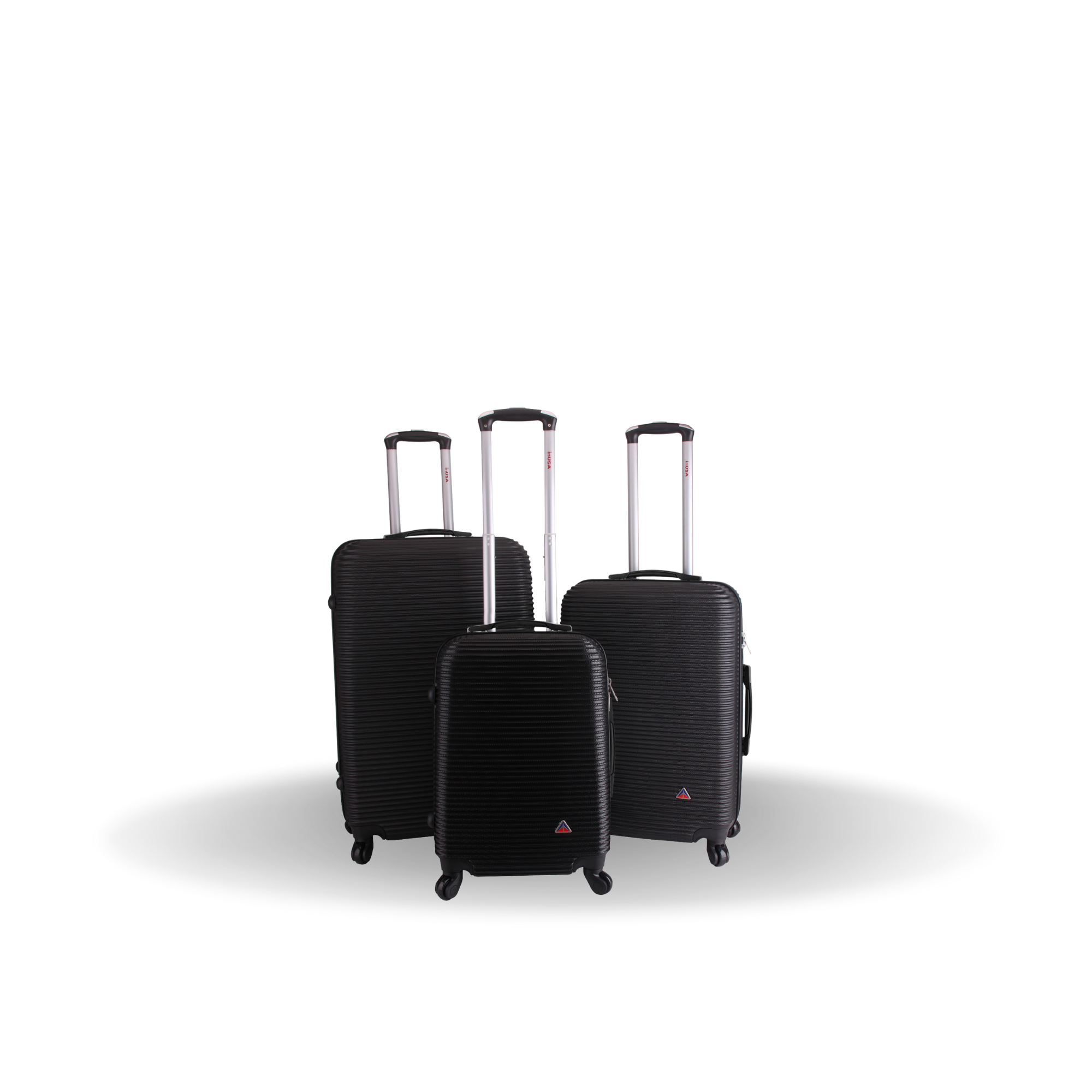 InUSA Luggage Royal 3 Piece Set 20"/24"/28" Spinner Suitcase Collection