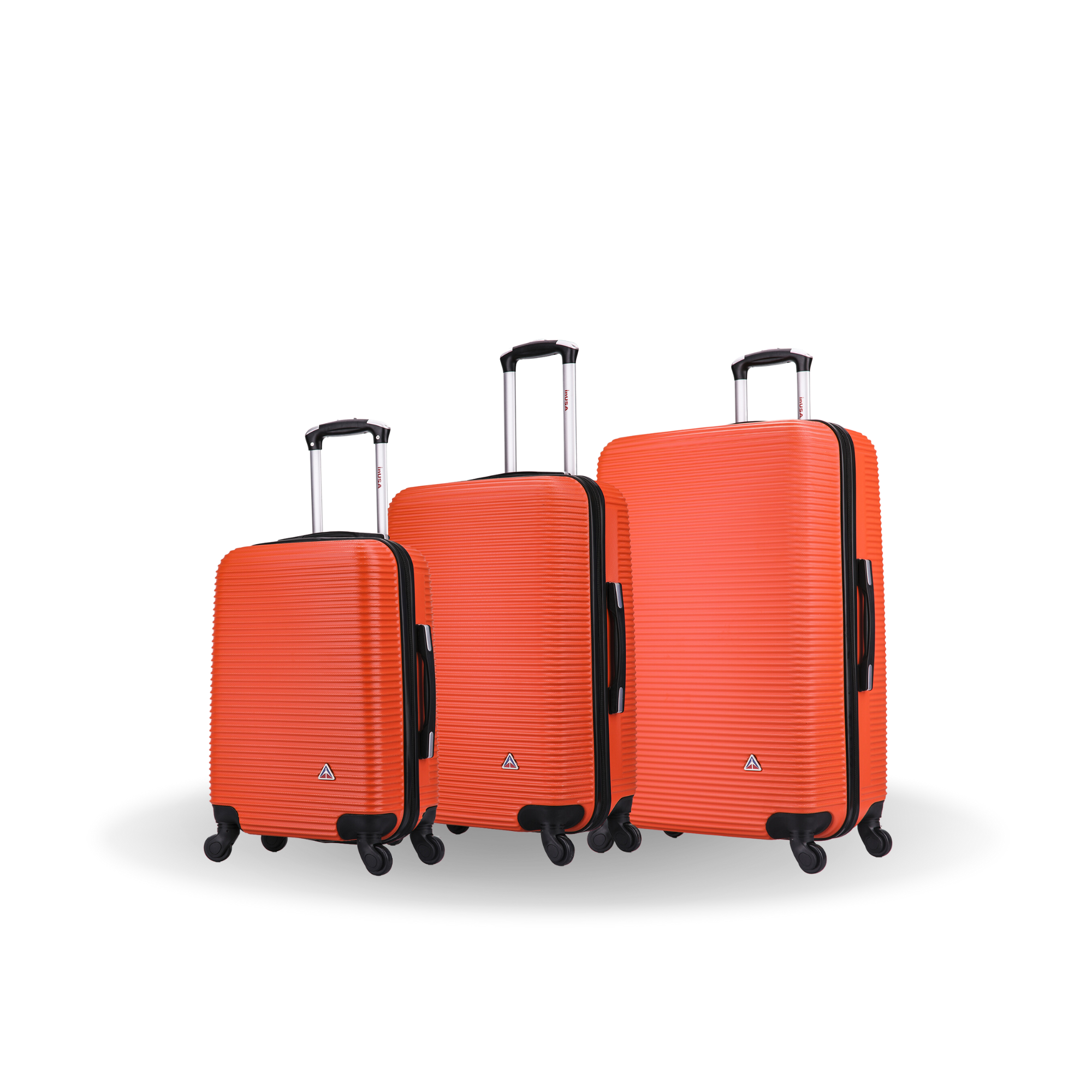 InUSA Luggage Royal 3 Piece Set 20"/24"/28" Spinner Suitcase Collection