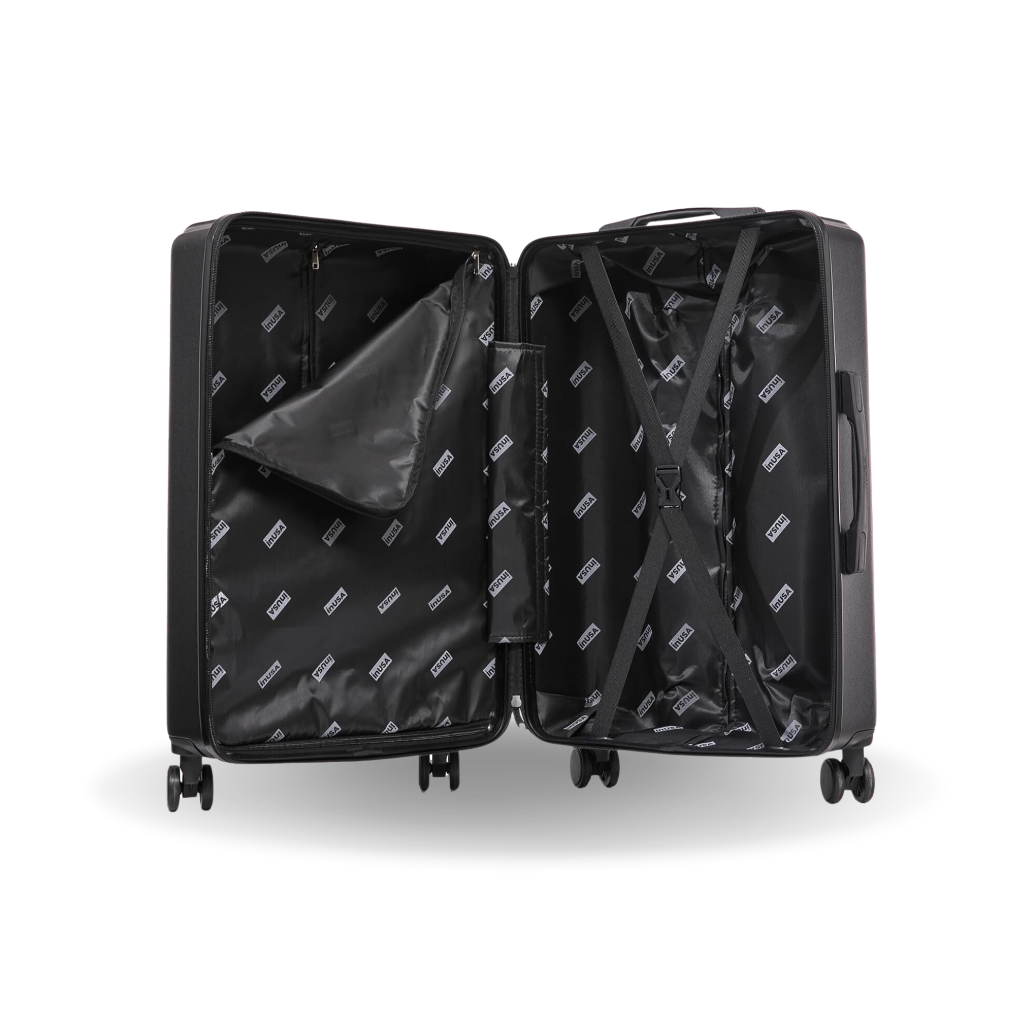 InUSA Luggage Drip 3 Piece Set 20"/24"/28" Spinner Suitcase Collection