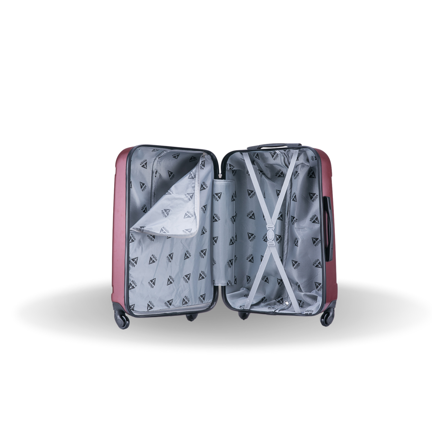 InUSA Luggage Pilot Medium 24" Spinner Suitcase