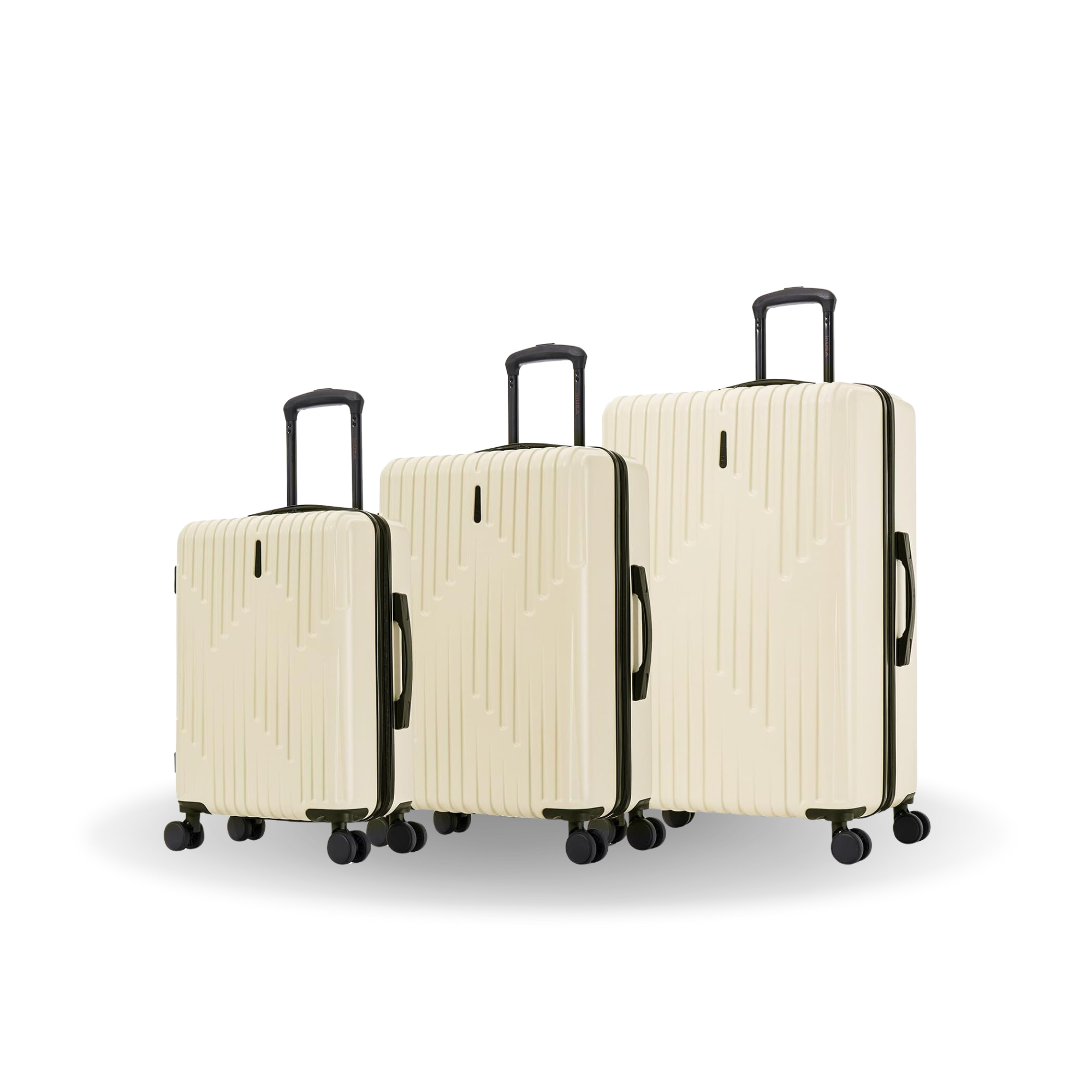 InUSA Luggage Drip 3 Piece Set 20"/24"/28" Spinner Suitcase Collection