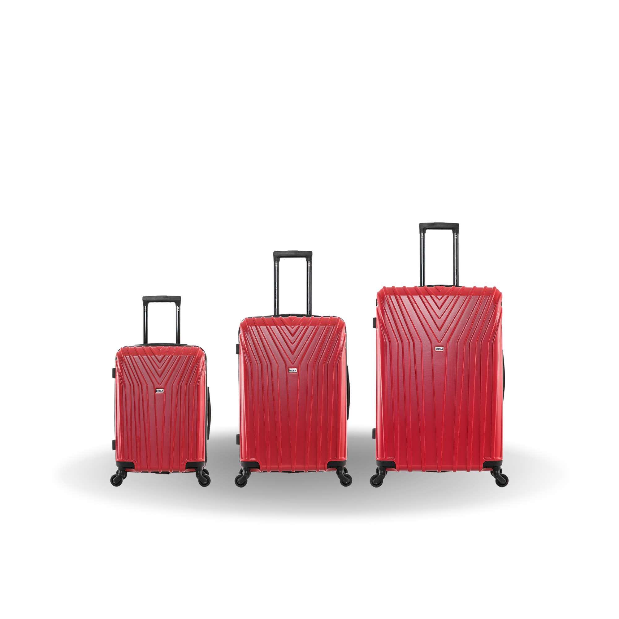 InUSA Luggage Vasty 3 Piece Set 20"/24"/28" Spinner Suitcase Collection